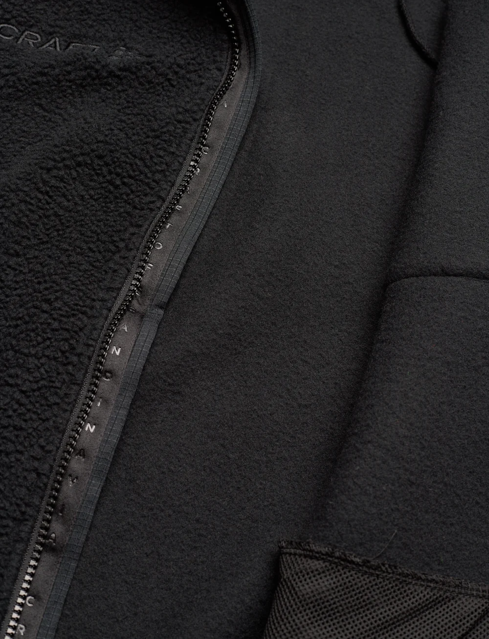 Craft - Adv Explore Pile Fleece Jacket W - fleece en midlayers - black - 4