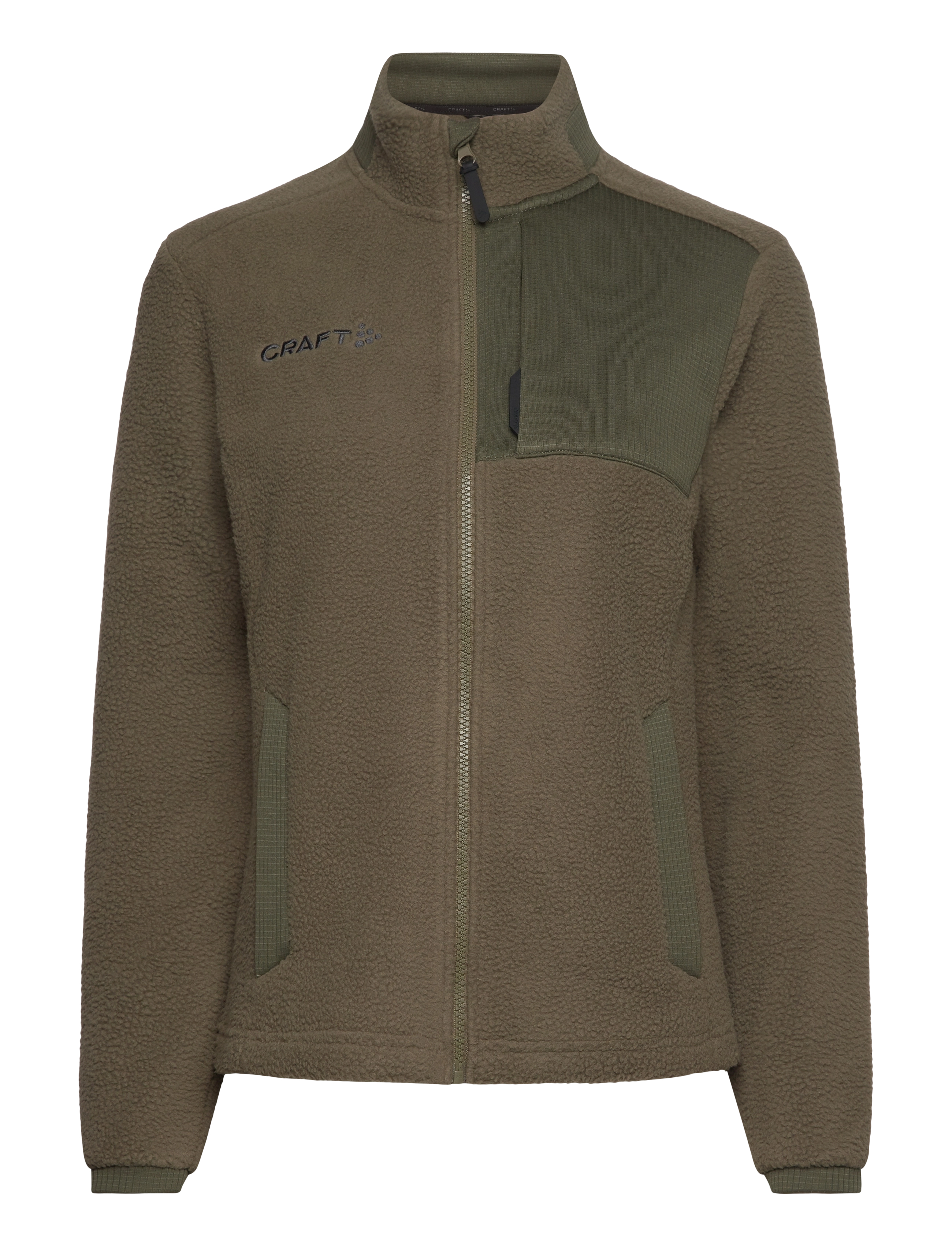 CRAFT Adv Explore Pile Fleece Jacke W Grün - XS - Damen