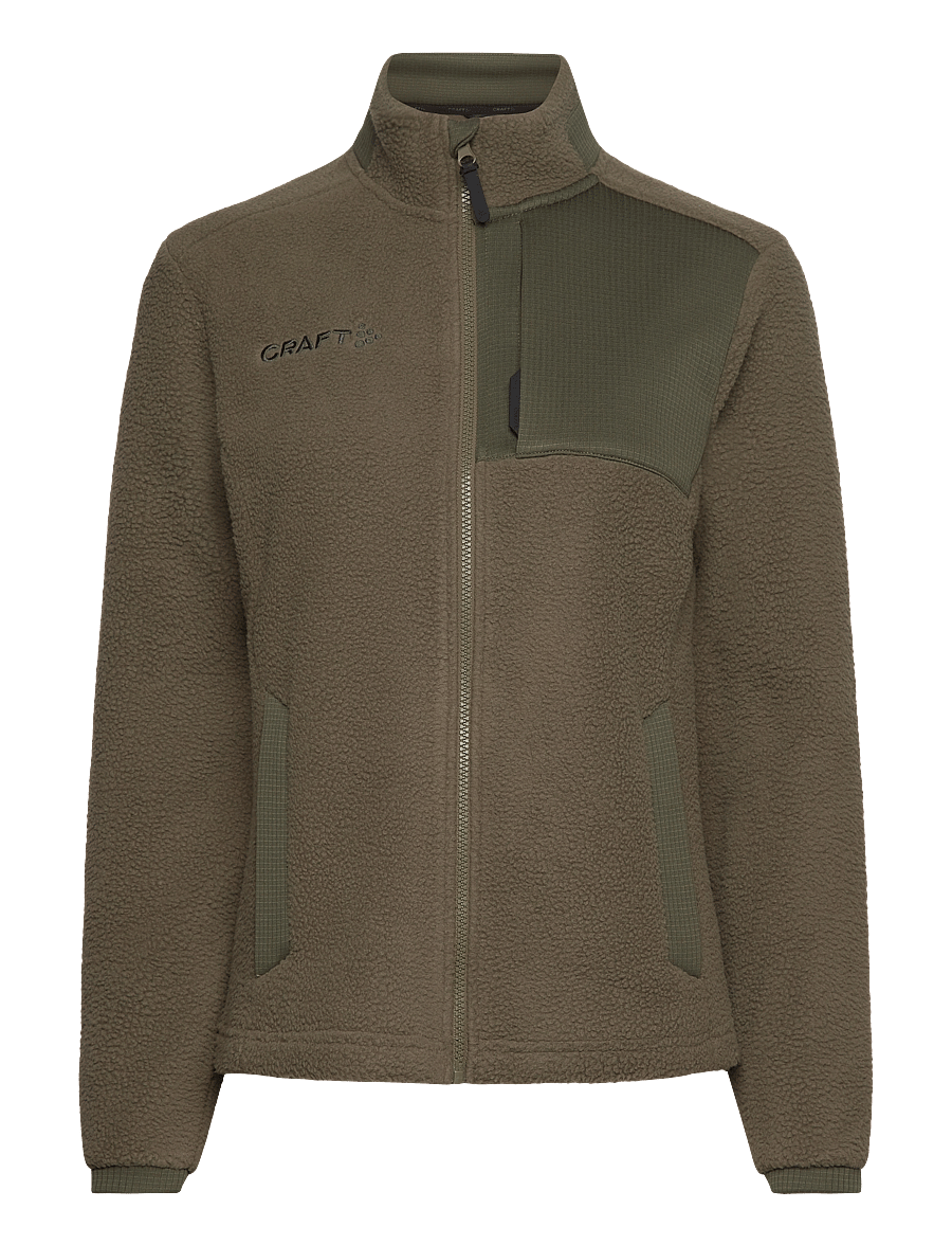 Craft - Adv Explore Pile Fleece Jacket W - alussärgid - rift - 1