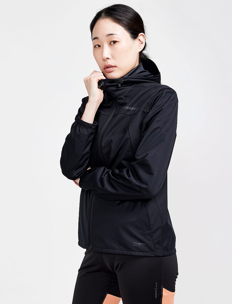 Craft - Adv Essence Hydro Jacket W - sportsjakker - black - 0