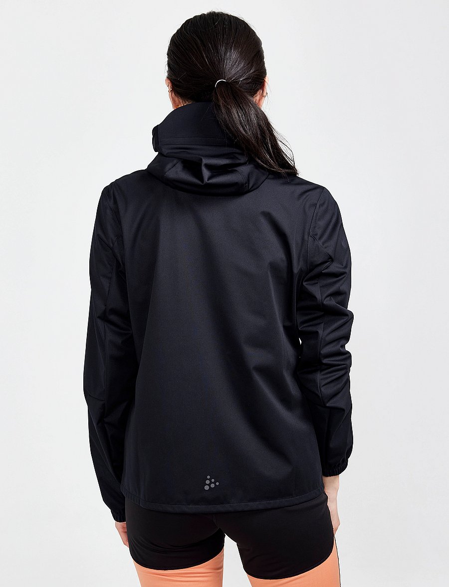 Craft - Adv Essence Hydro Jacket W - sportsjakker - black - 3