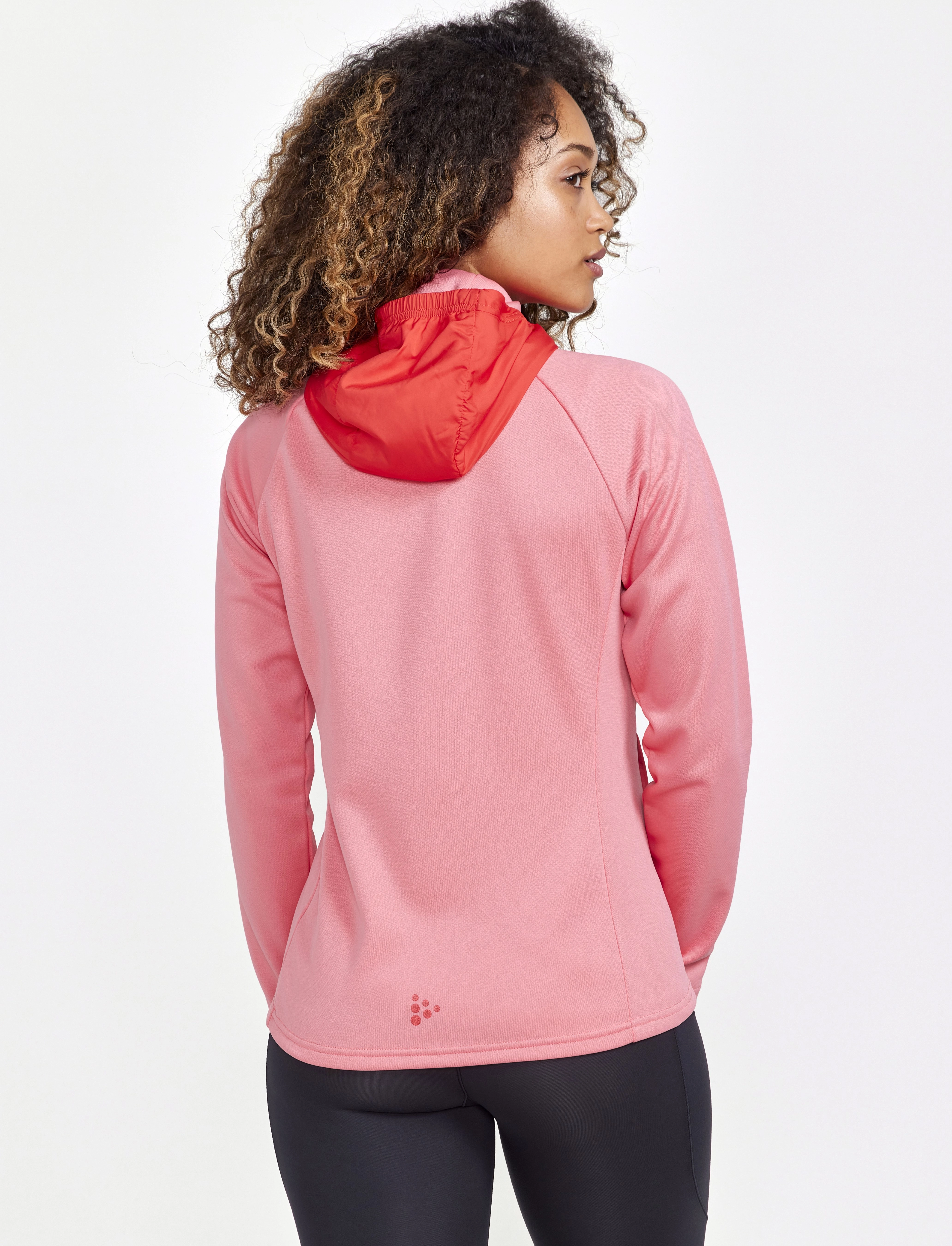 Craft - Adv Essence Jersey Hood Jacket W - arrosa/reddish - 3
