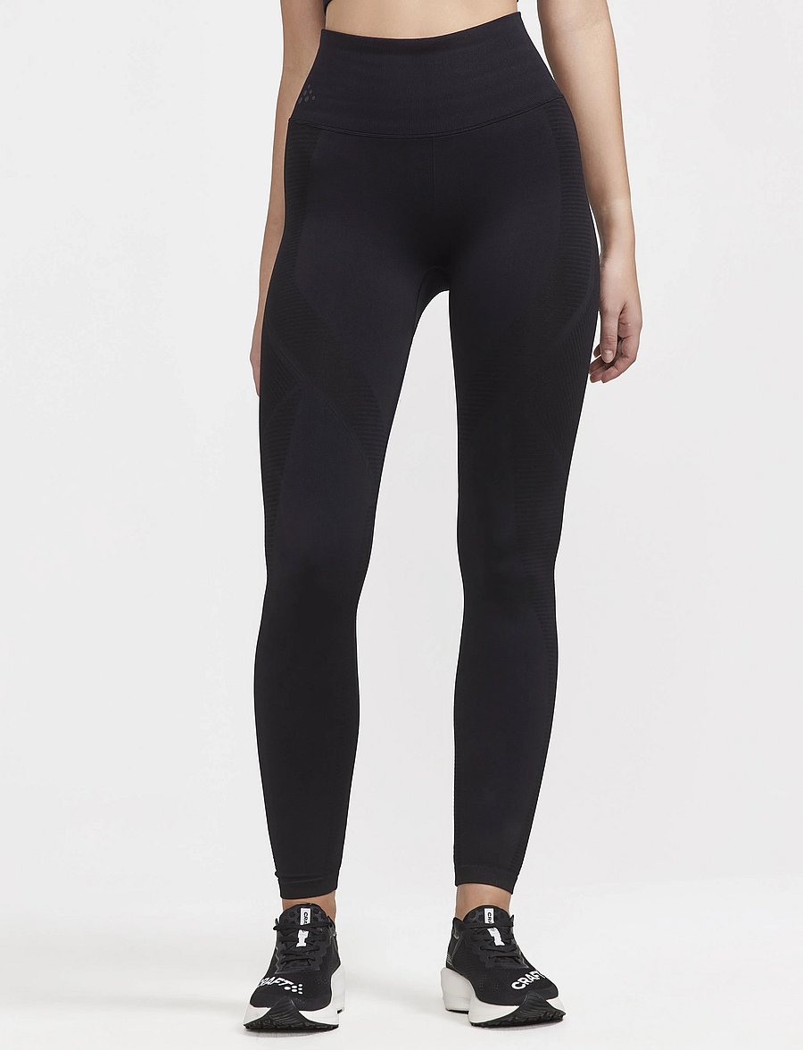 Craft - Adv Tone Seamless Tights W - visas ilgis - black - 0