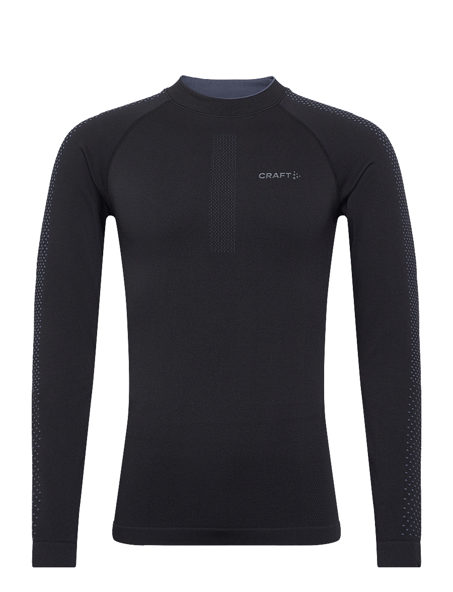 Craft - Warm Intensity LS M - baselayer overdele - black - 1