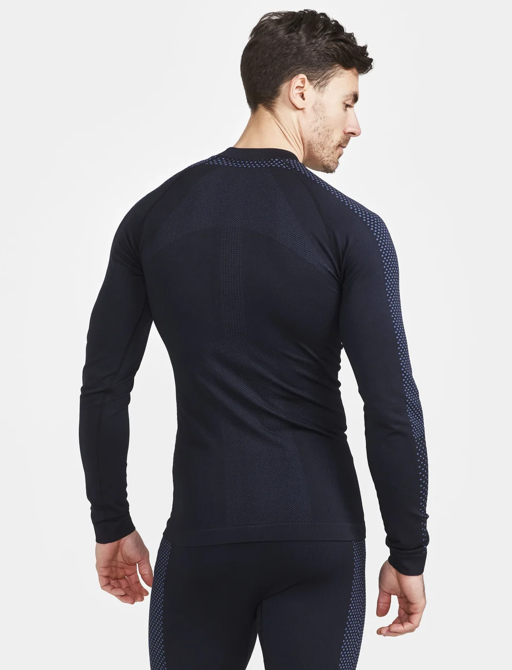 Craft - Warm Intensity Ls M - termoundertrøjer - black - 3