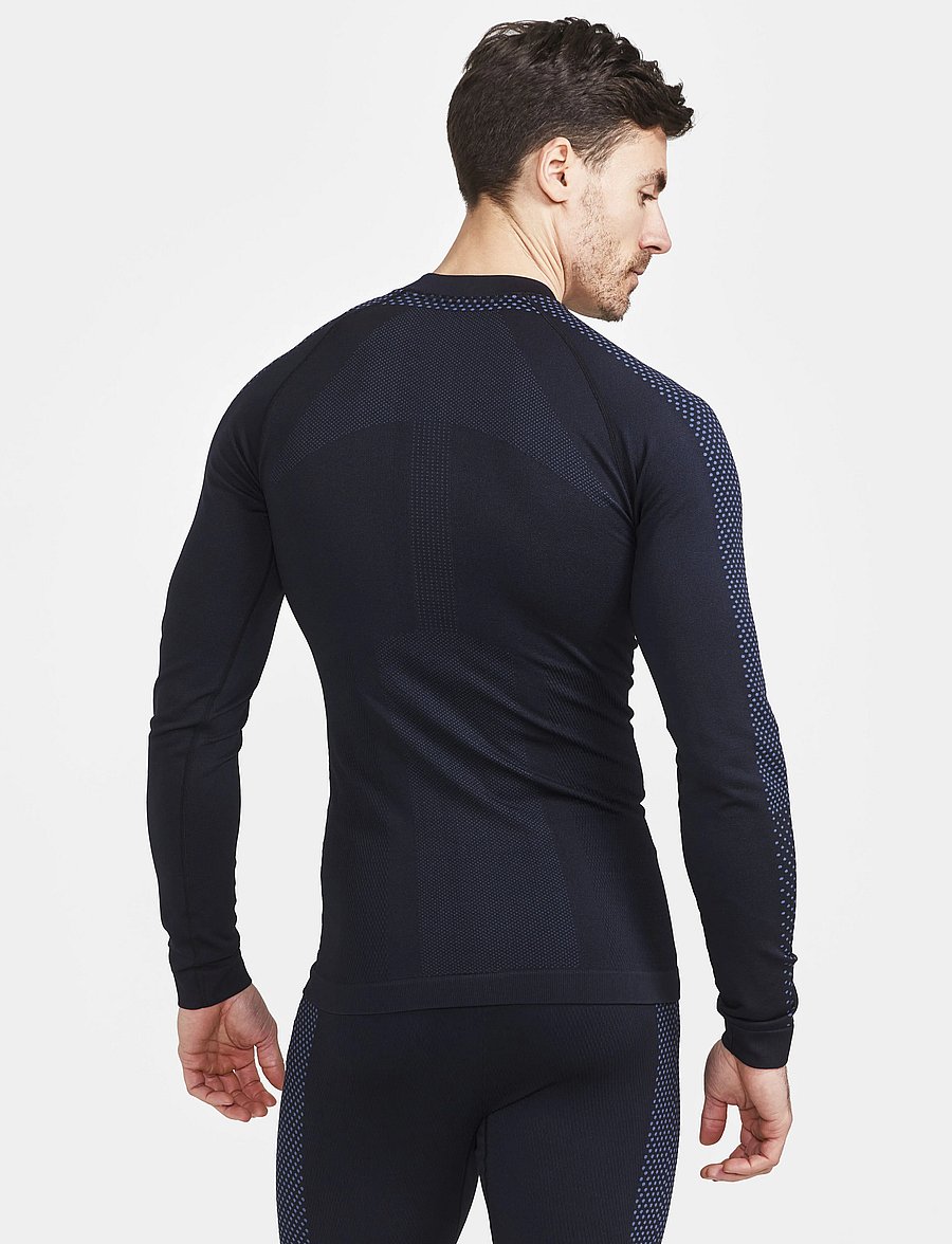 Craft - Warm Intensity LS M - baselayer overdele - black - 3