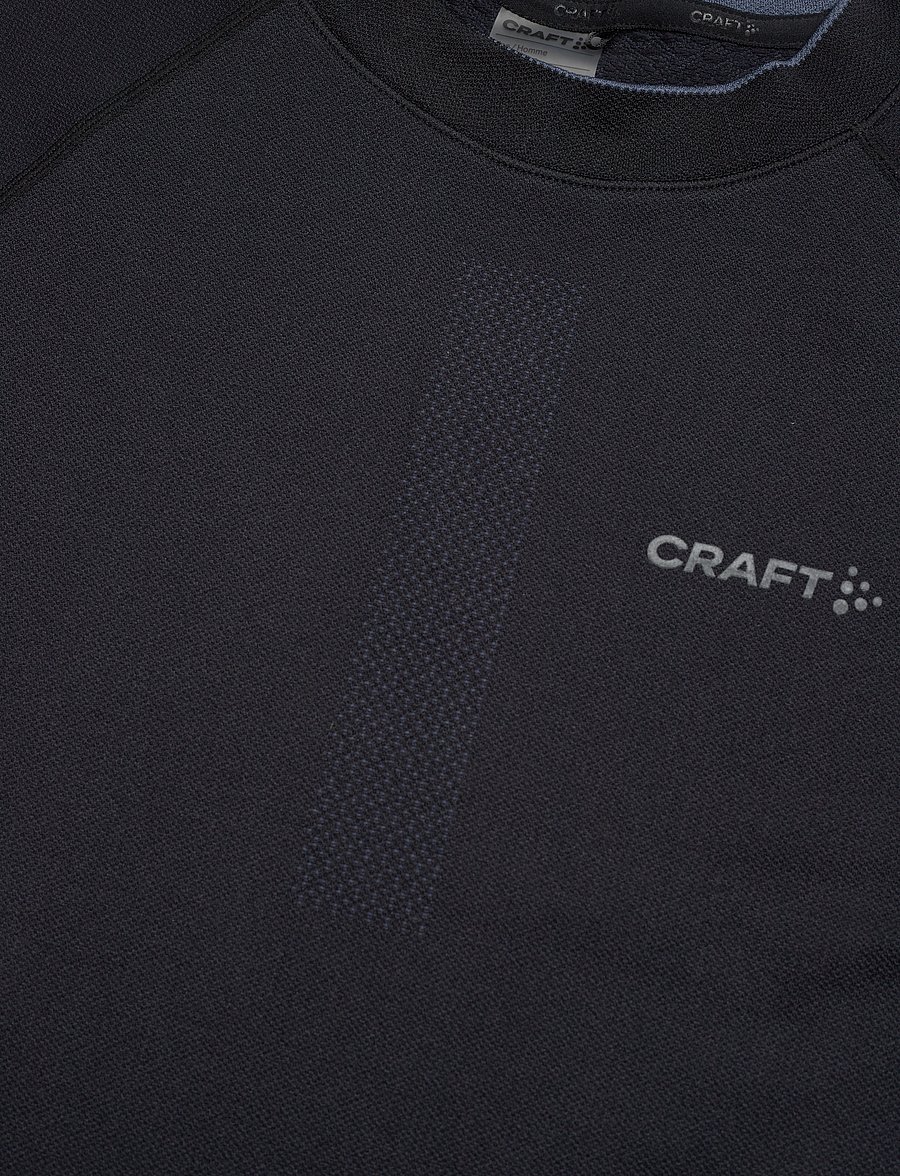 Craft - Warm Intensity LS M - baselayer overdele - black - 4