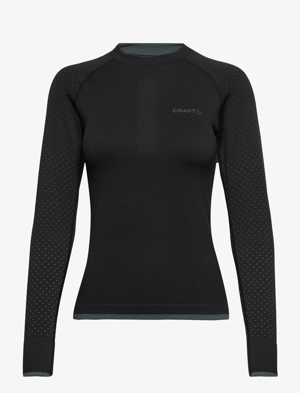Craft - Warm Intensity Ls W - funktionsunterwäsche - oberteile - black - 1