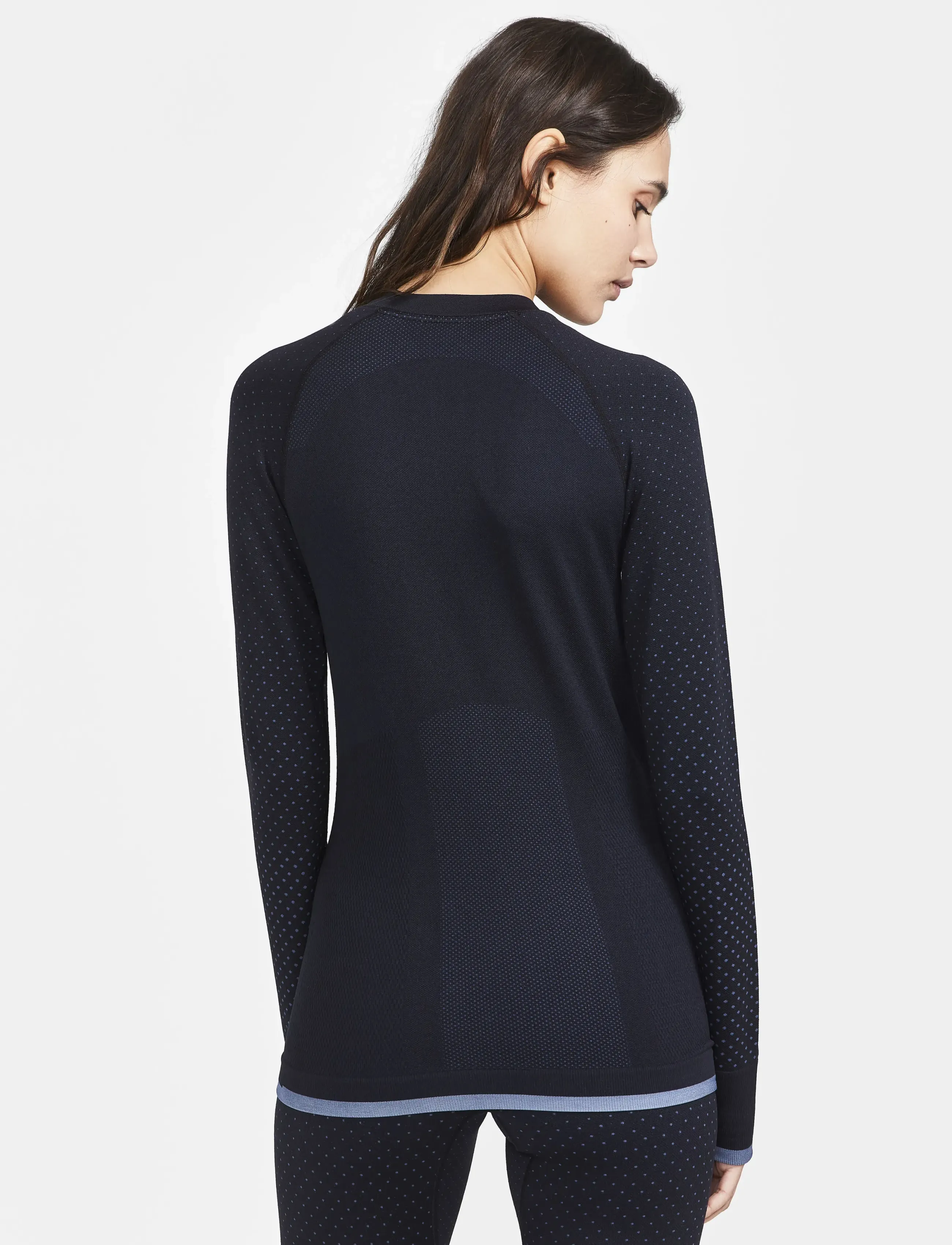 Craft - Warm Intensity LS W - aluskihina kantavad alussärgid - black - 3