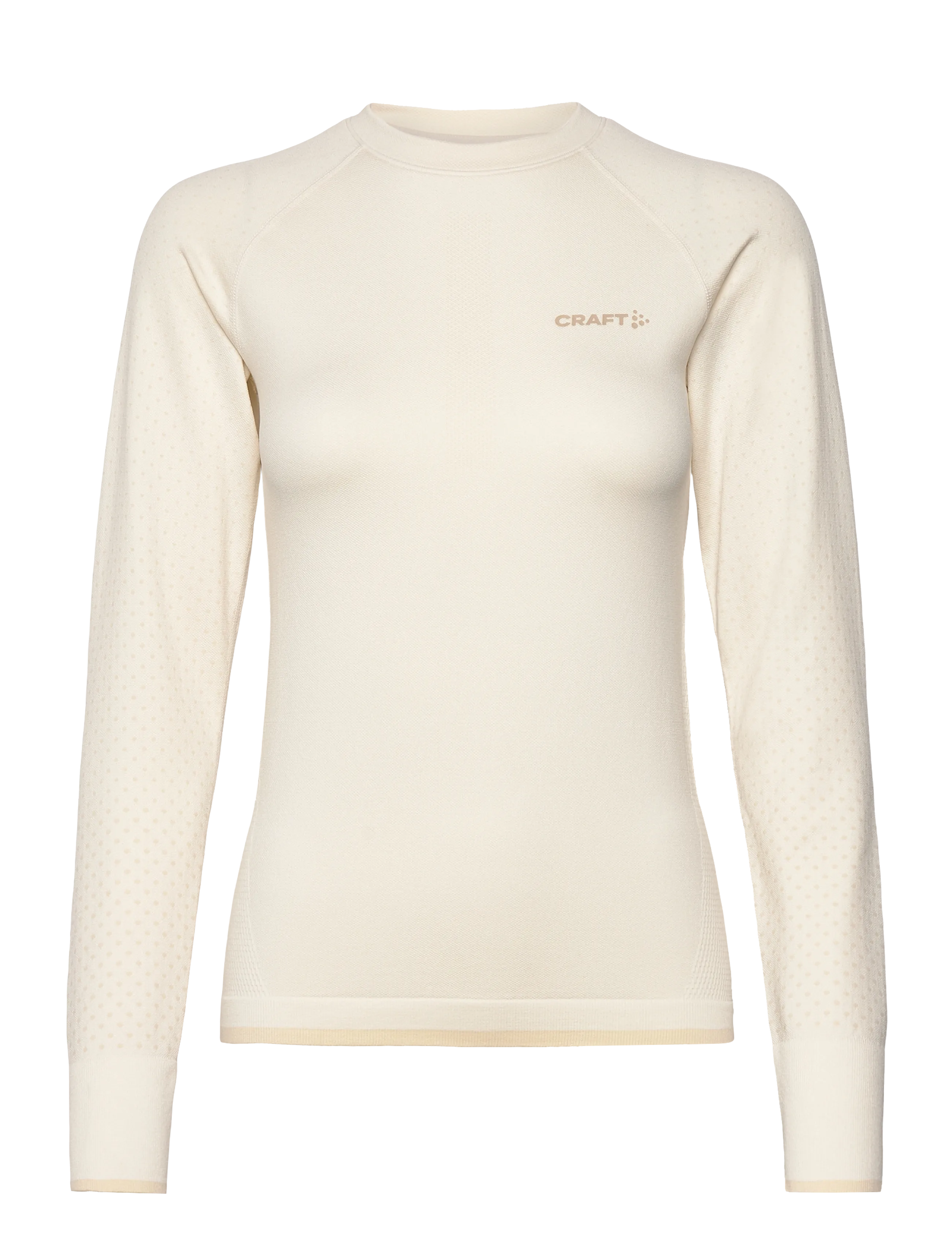 CRAFT Warm Intensity Ls W Cream - XL - Damen