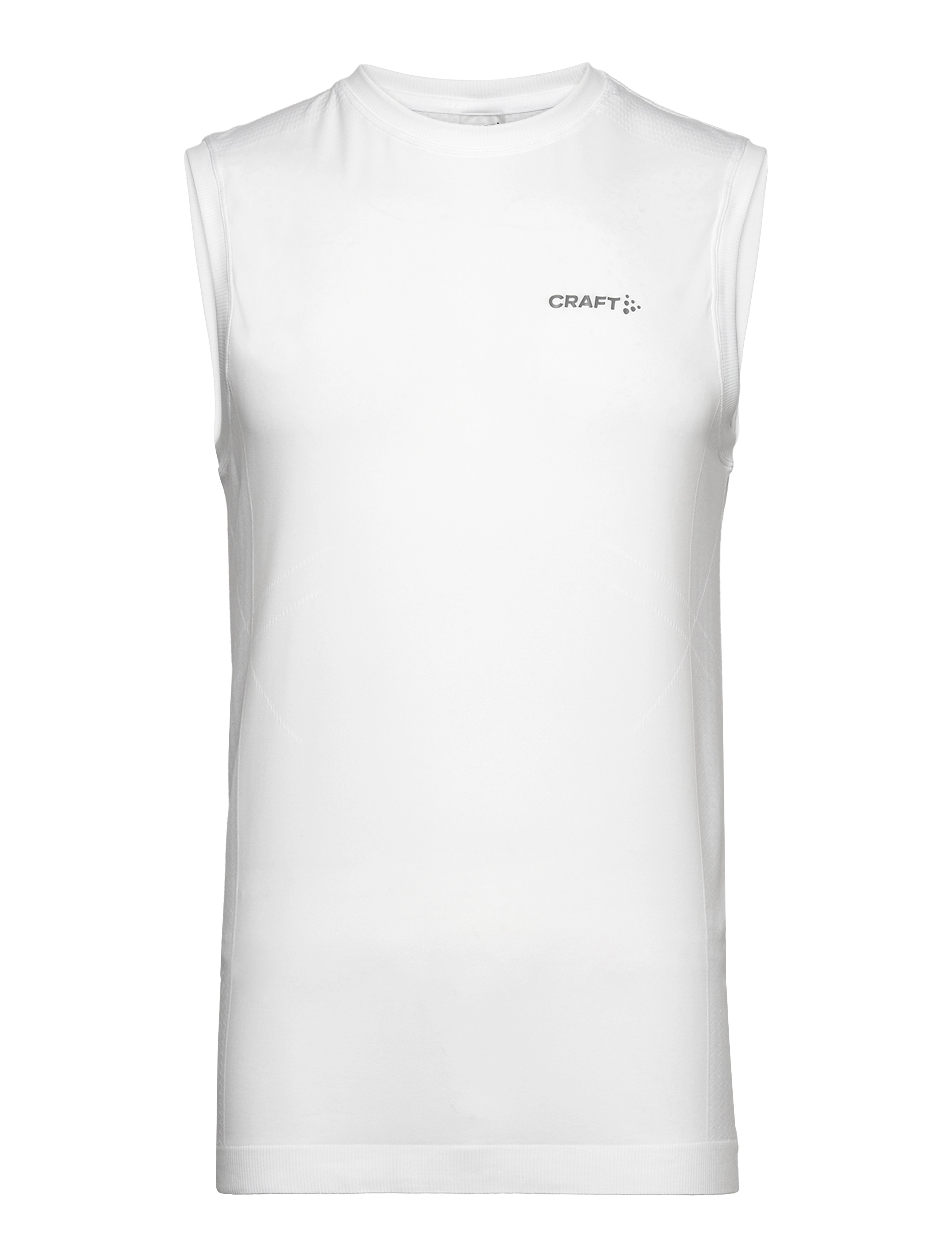 Craft Active Cool Intensity Sl Tee M - Õlapaeltega pluusid - WHITE / white