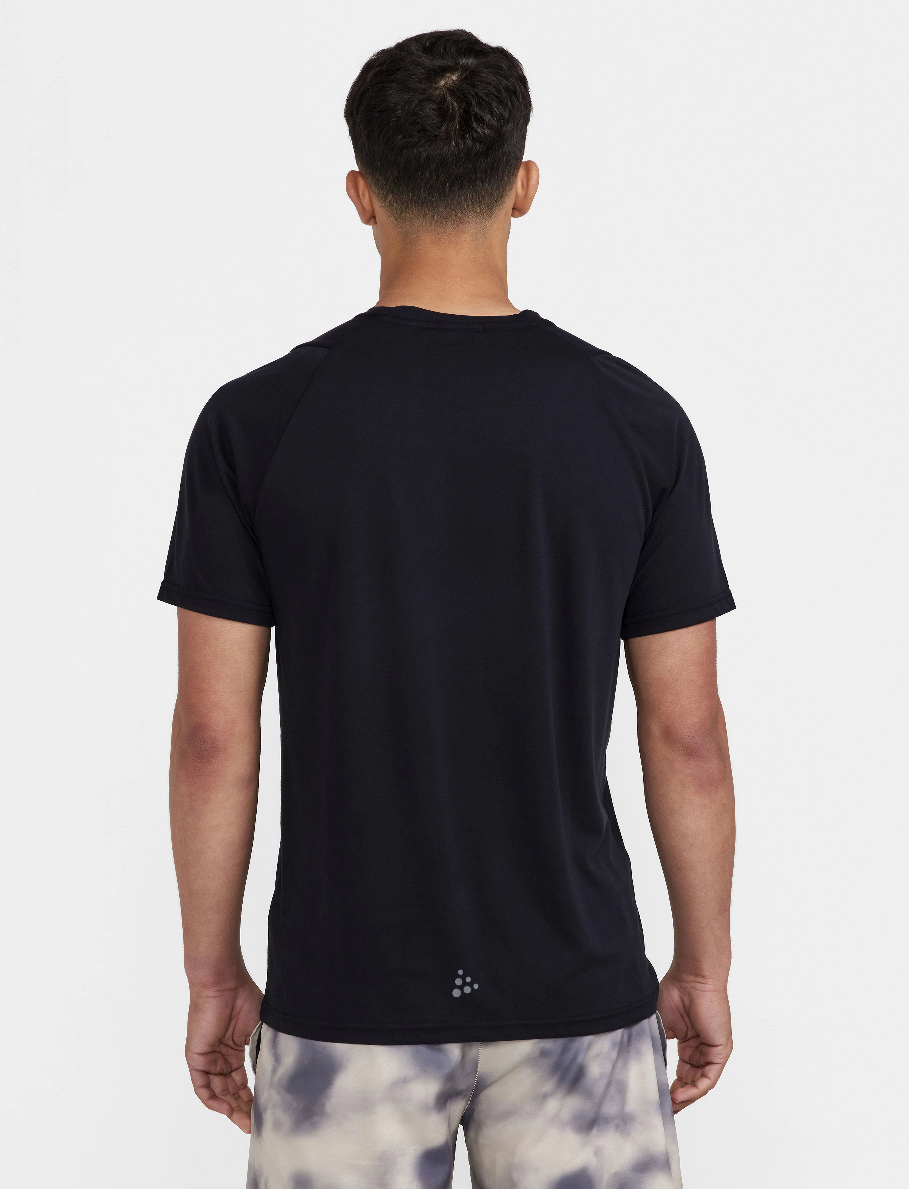 Craft - Collective Bi-Blend Ss Tee M - t-särgid - black - 3