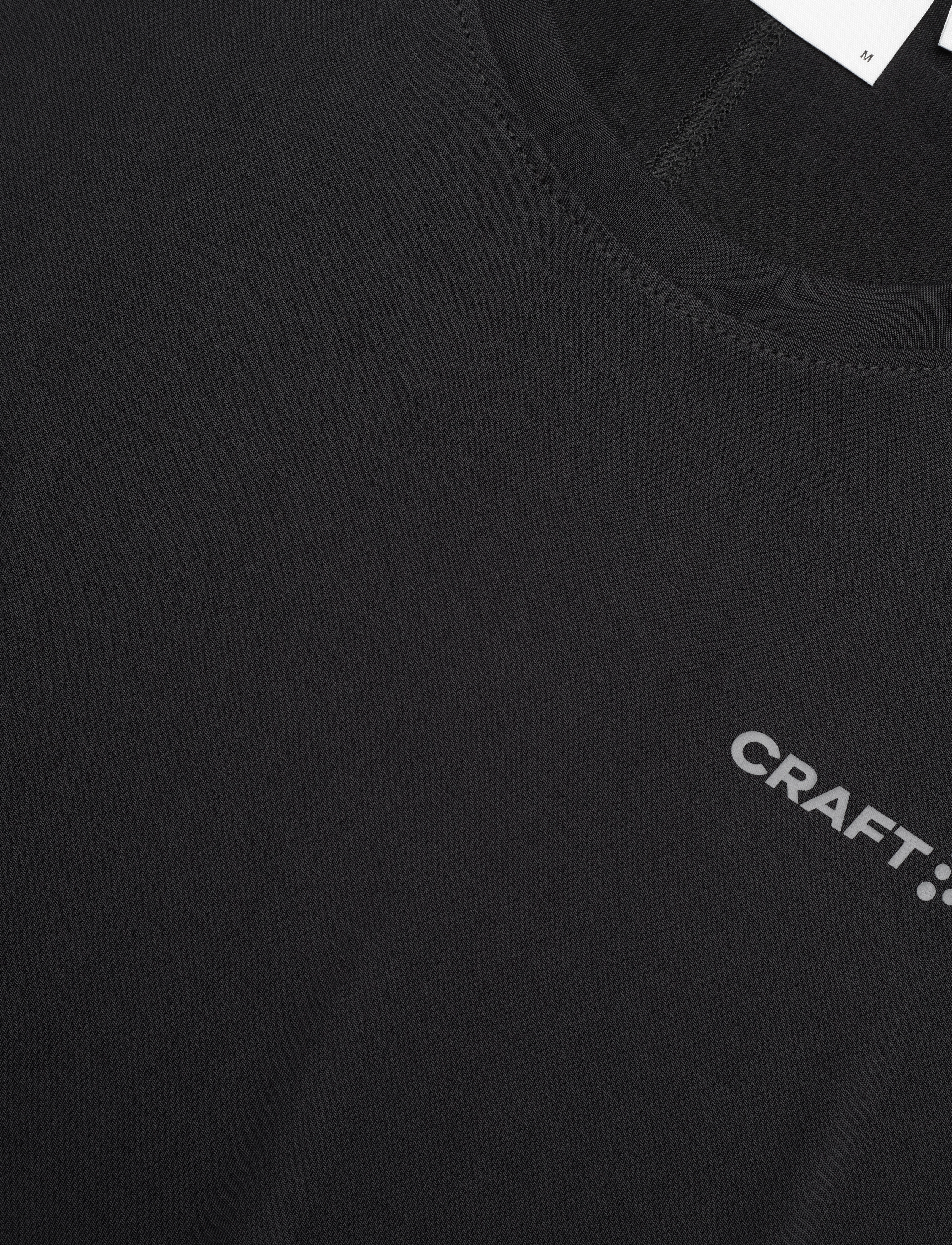 Craft - Collective Bi-Blend Ss Tee M - t-särgid - black - 4