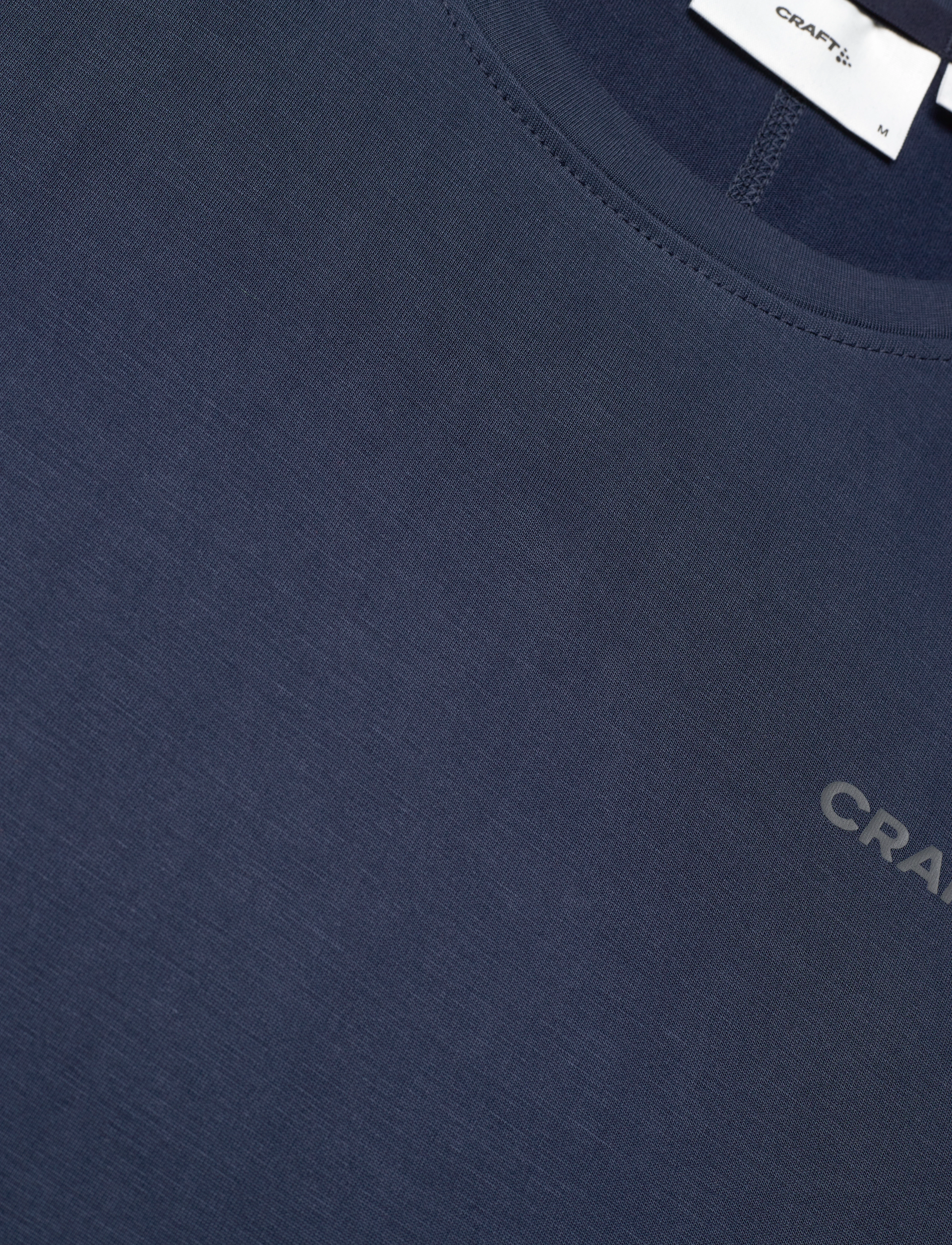 Craft - Collective Bi-Blend Ss Tee M - lägsta priserna - blaze/blaze - 2
