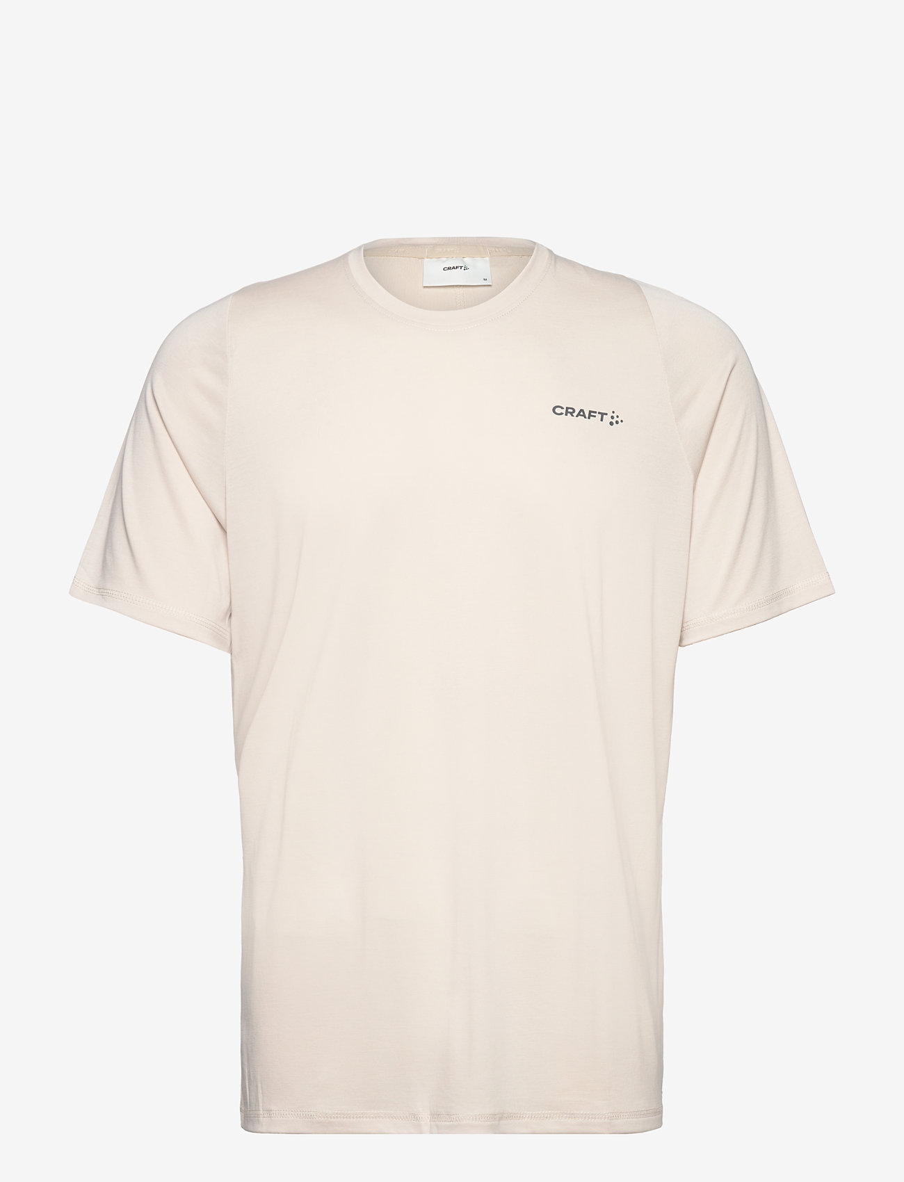Craft - Collective Bi-Blend Ss Tee M - t-shirts - plaster - 0