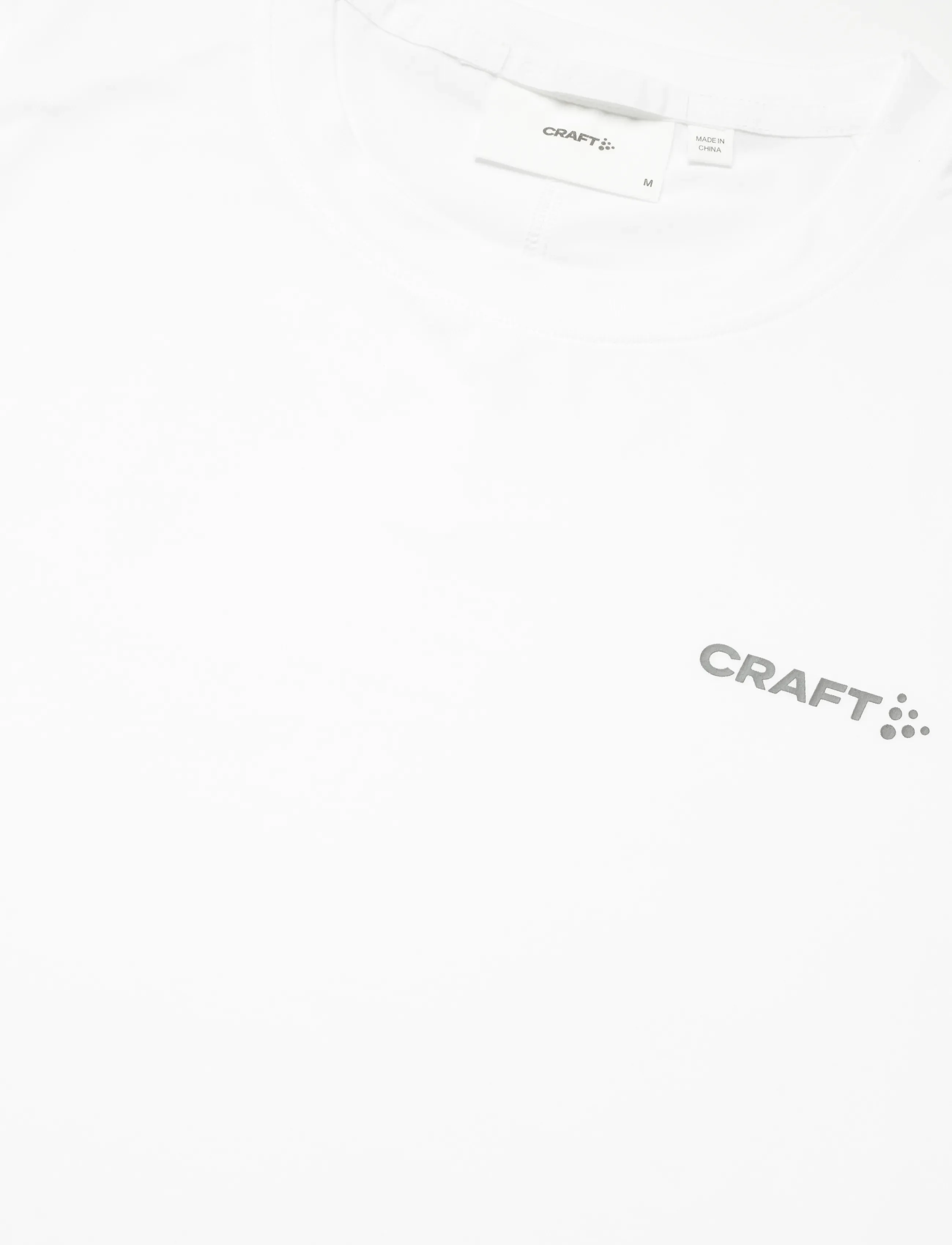 Craft - Collective Bi-Blend Ss Tee M - marškinėliai - white - 2