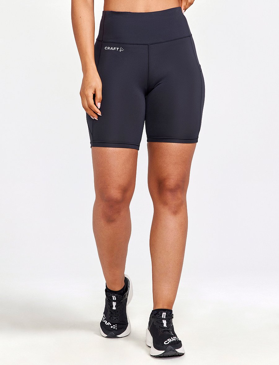 Craft - Adv Essence Short Tights 2 W - tamprės bėgimui - black - 0