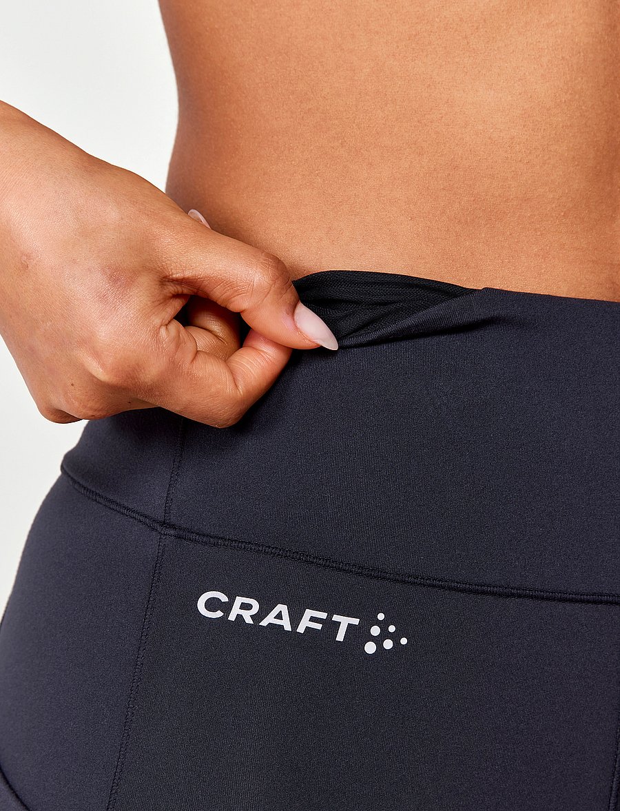 Craft - Adv Essence Short Tights 2 W - tamprės bėgimui - black - 5
