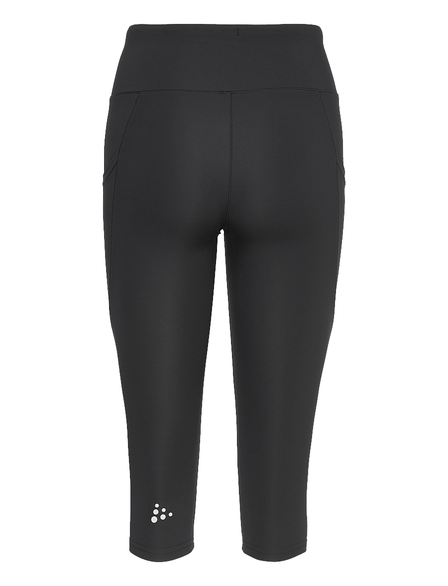 Craft - Adv Essence Capri Tights 2 W - jooksuretuusid - black - 2
