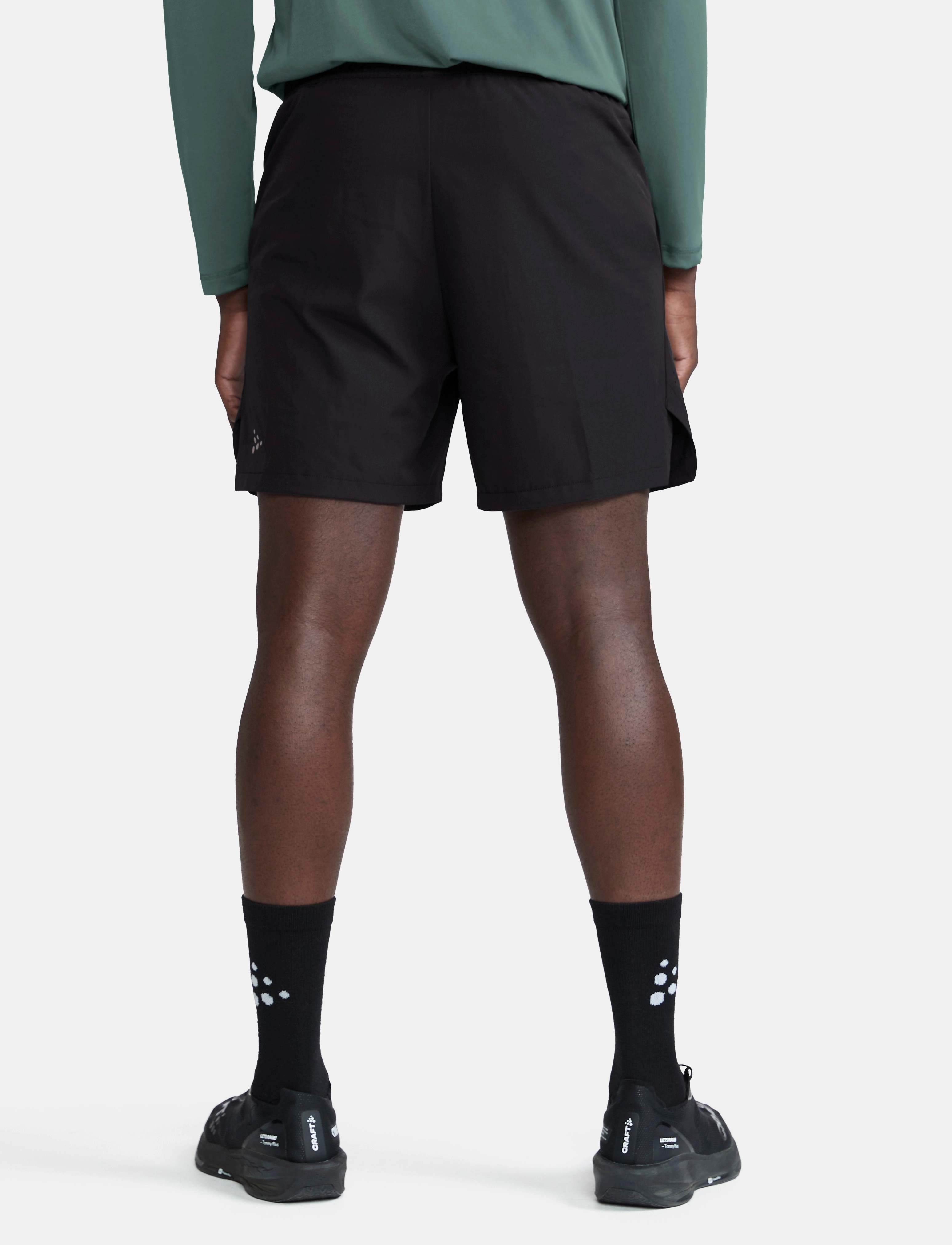 Craft - Adv Essence 6" Woven Shorts M - black/black - 3