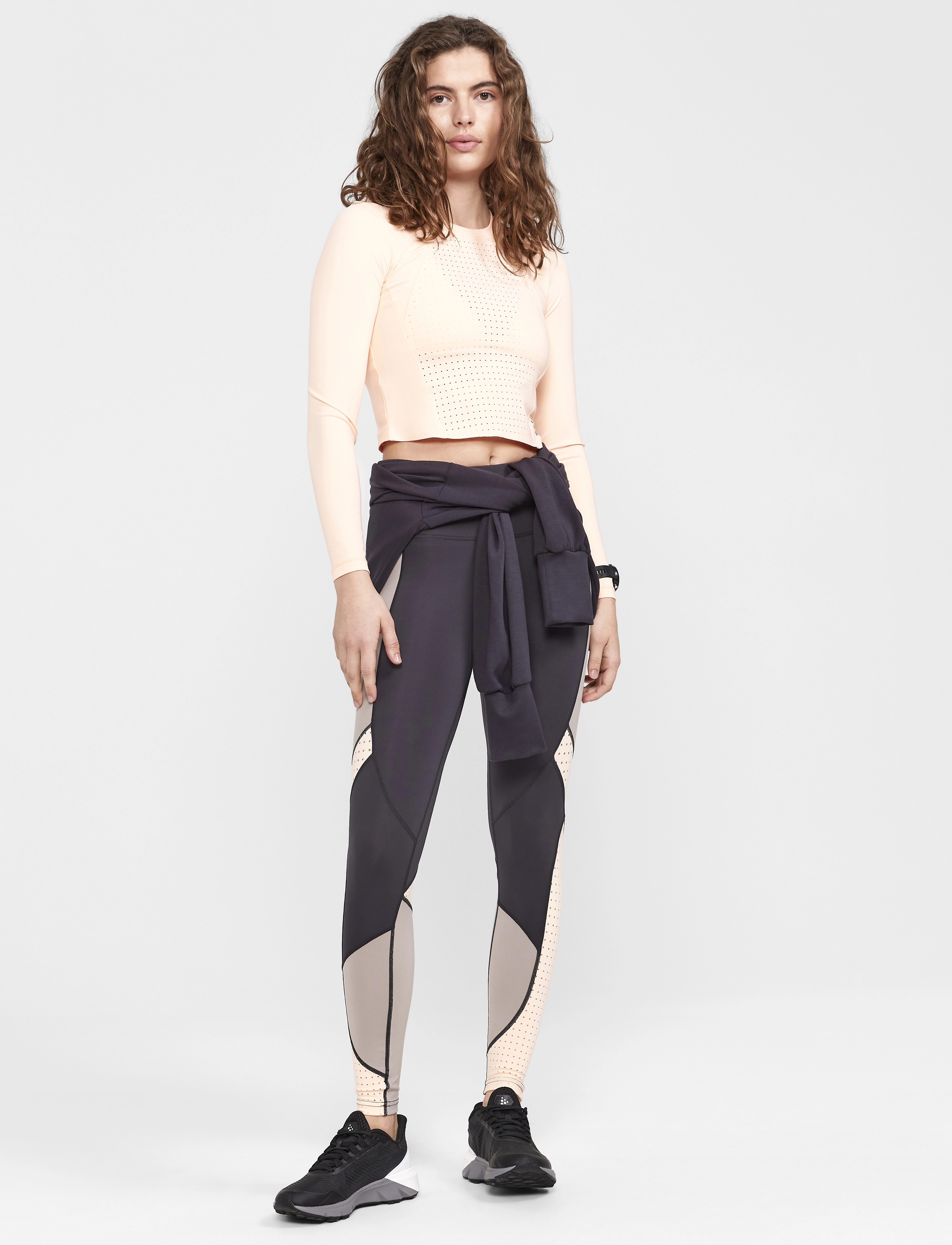 Craft - Adv Tone Tights 2 W - volle länge - slate/clay - 5
