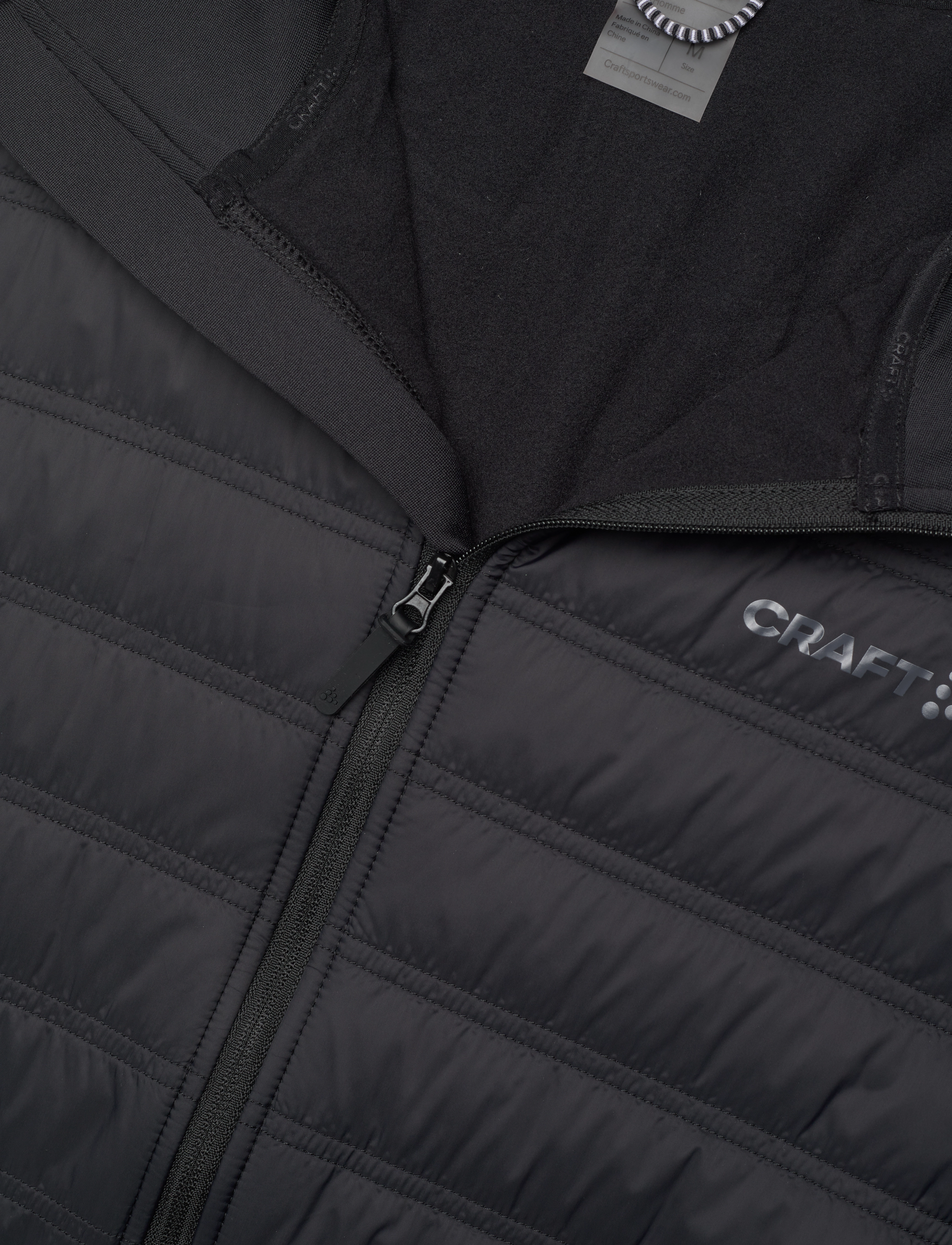 Craft - Adv Essence Warm Jacket 2 M - sports jackets - black - 2