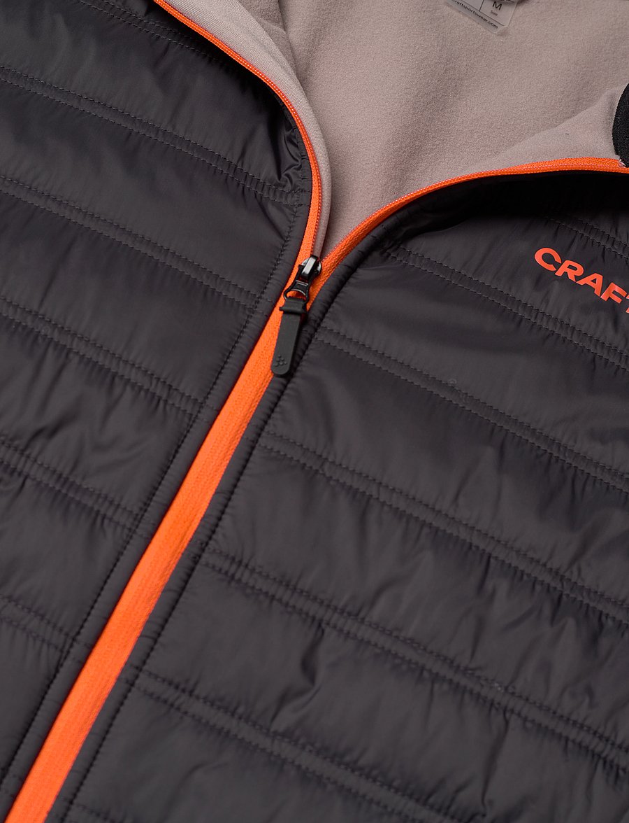 Craft - Adv Essence Warm Jacket 2 M - sportjackor - slate/clay - 2