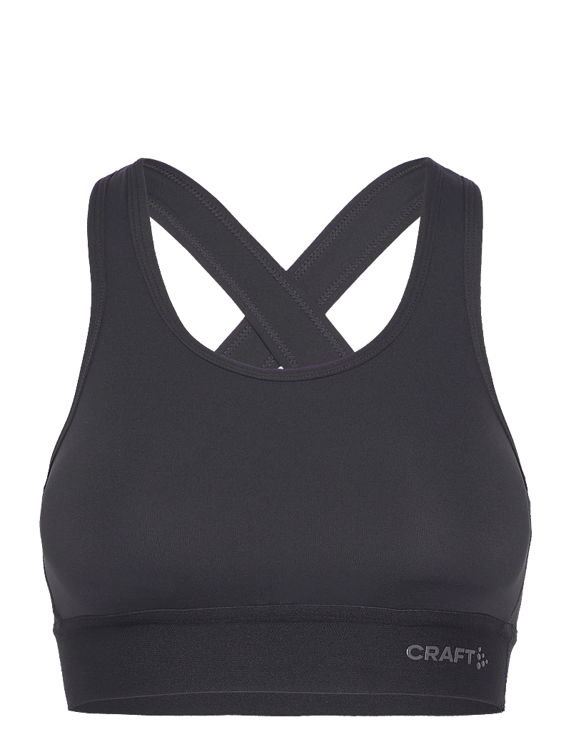 Craft - Training Bra Padded W - mittlerer halt - black - 1