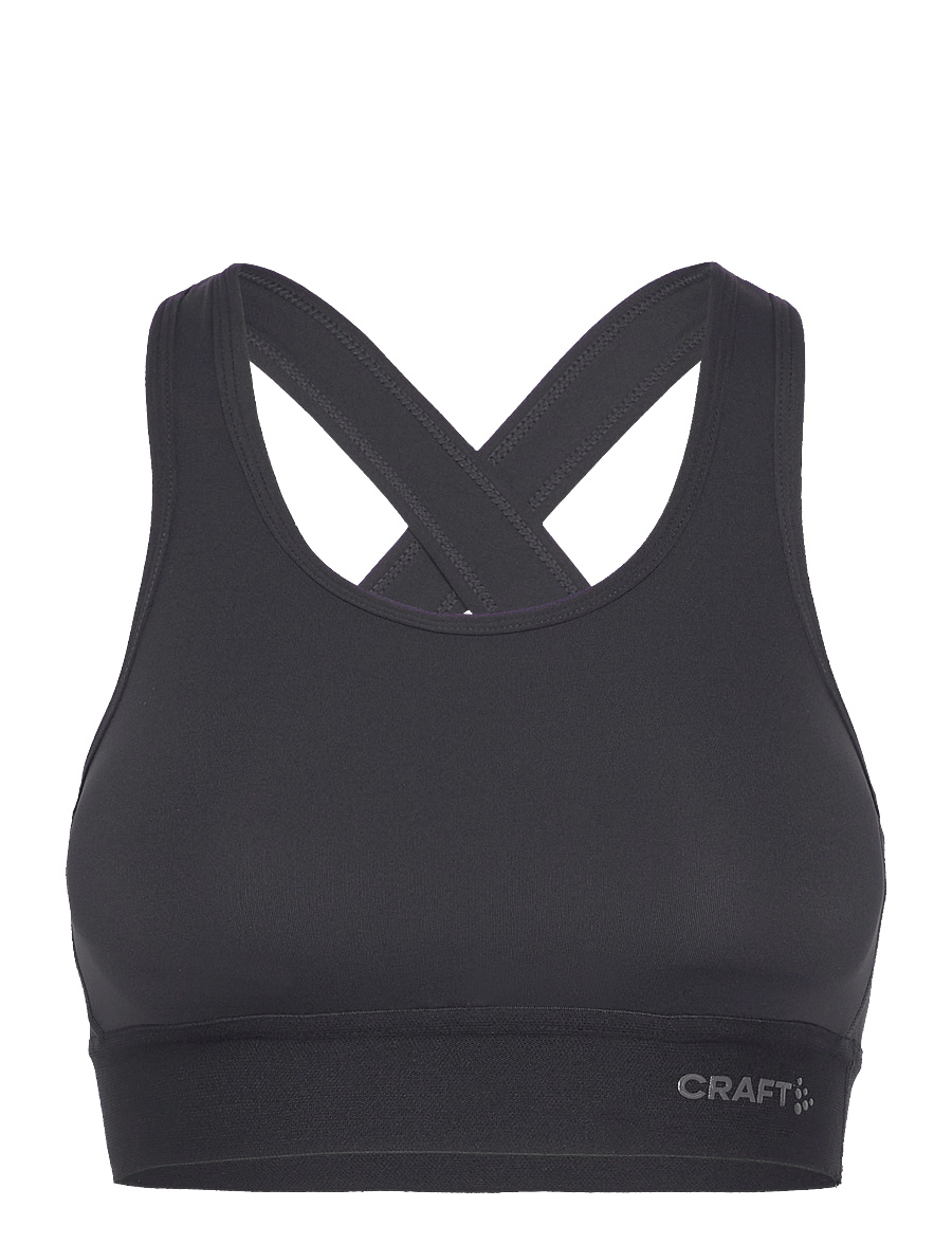Craft - Training Bra Padded W - sport brjóstahaldarar: miðlungs stuðningur - black - 1
