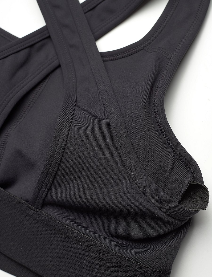 Craft - Training Bra Padded W - sport brjóstahaldarar: miðlungs stuðningur - black - 4