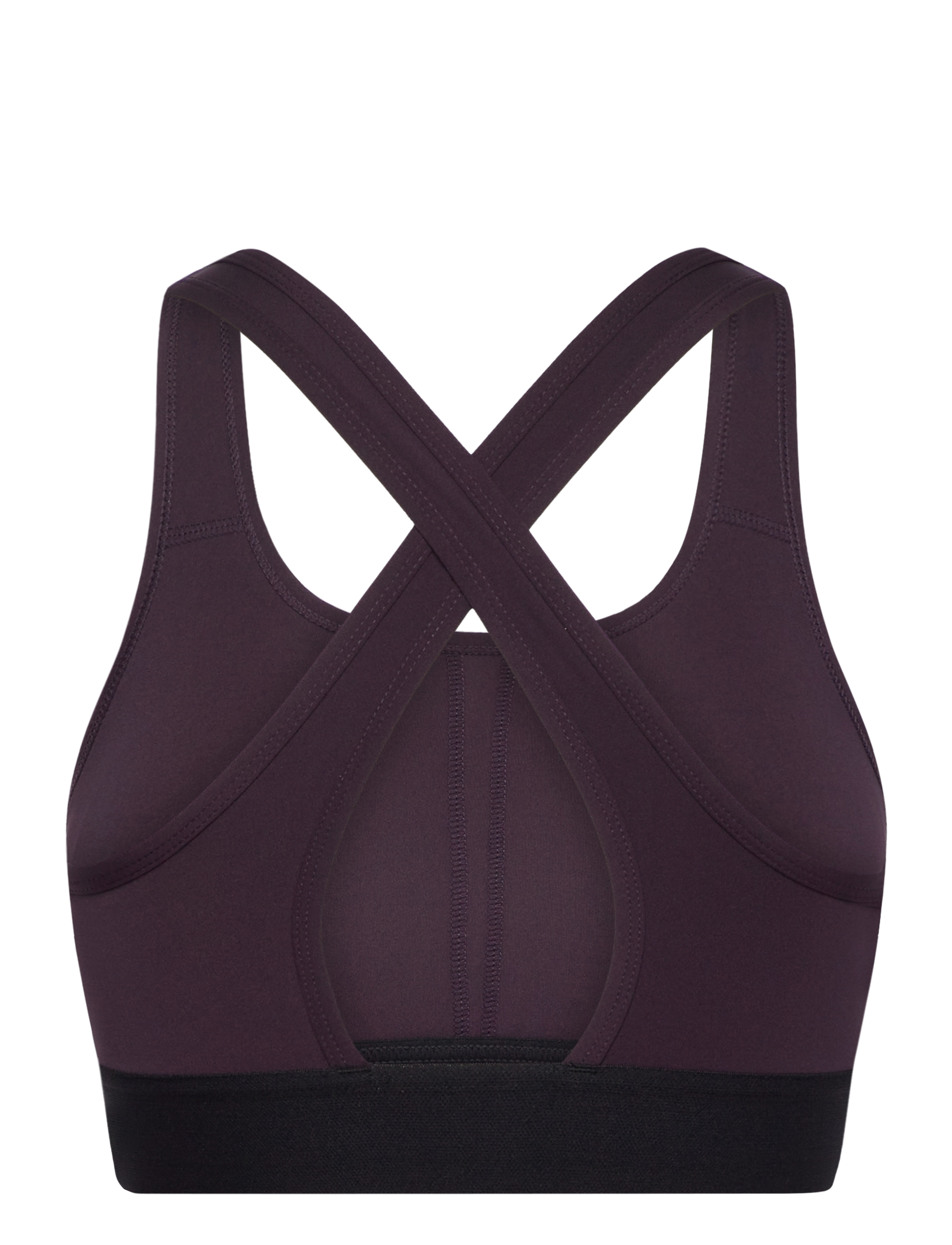 Craft - Training Bra Padded W - medium support - dk plum - 2
