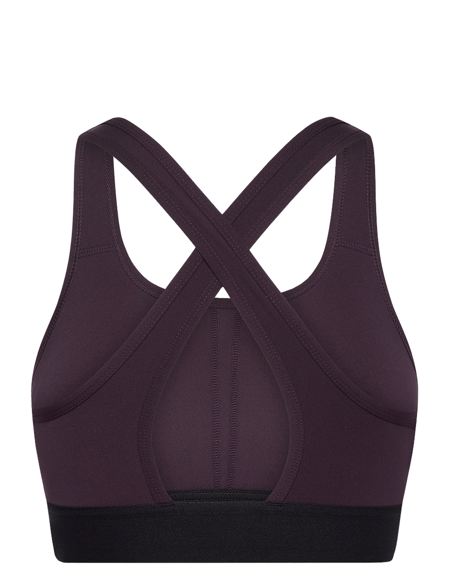 Craft - Training Bra Padded W - medium support - dk plum - 2
