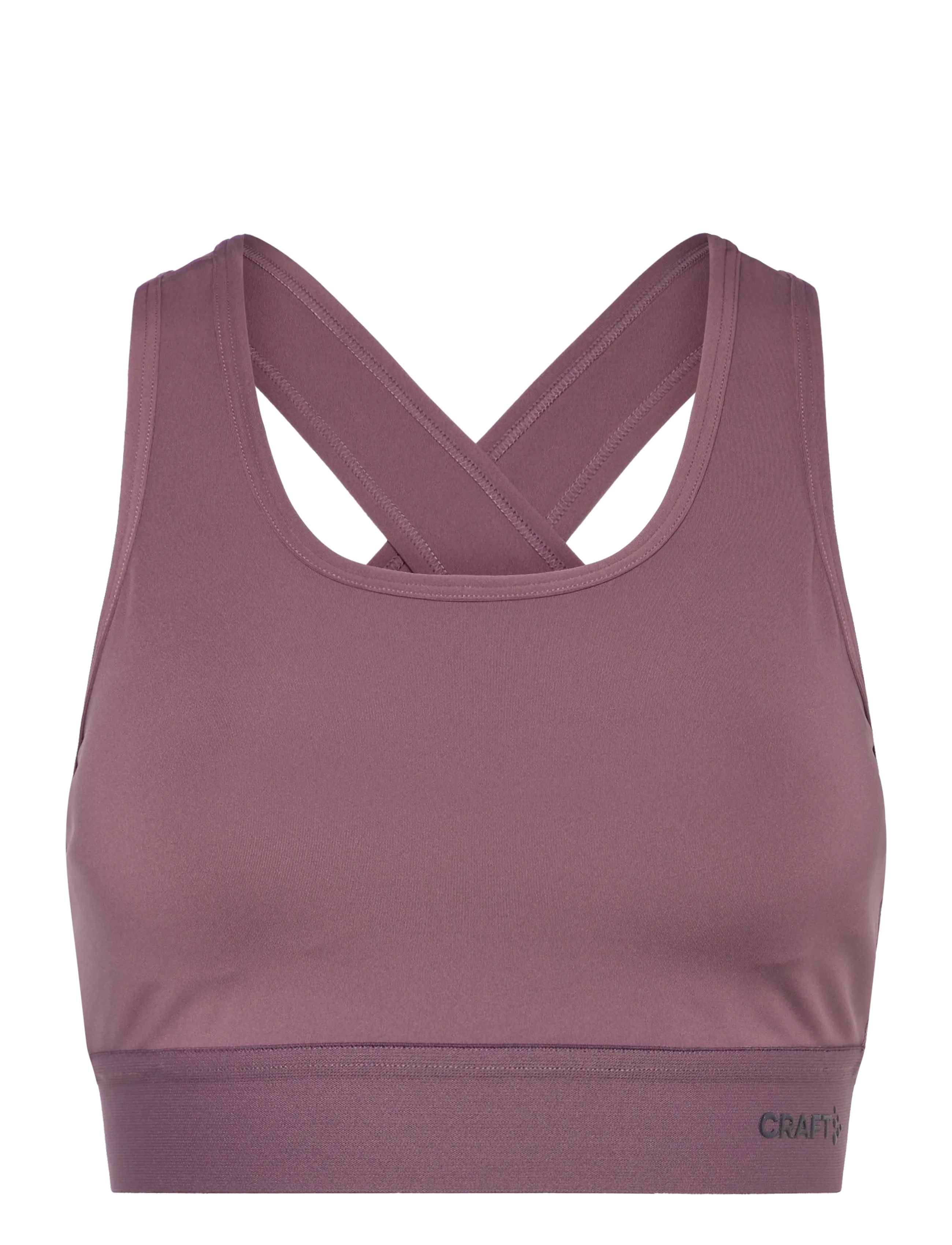 Craft Training Bra Padded W, Kvinder, Polstret Criss Cross Sports BH, Lila, Str: S