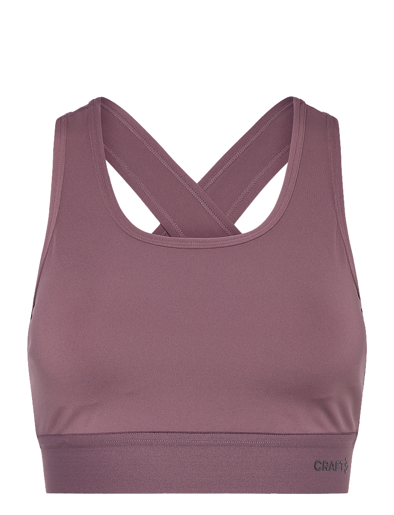 Craft - Training Bra Padded W - mittlerer halt - flint - 0