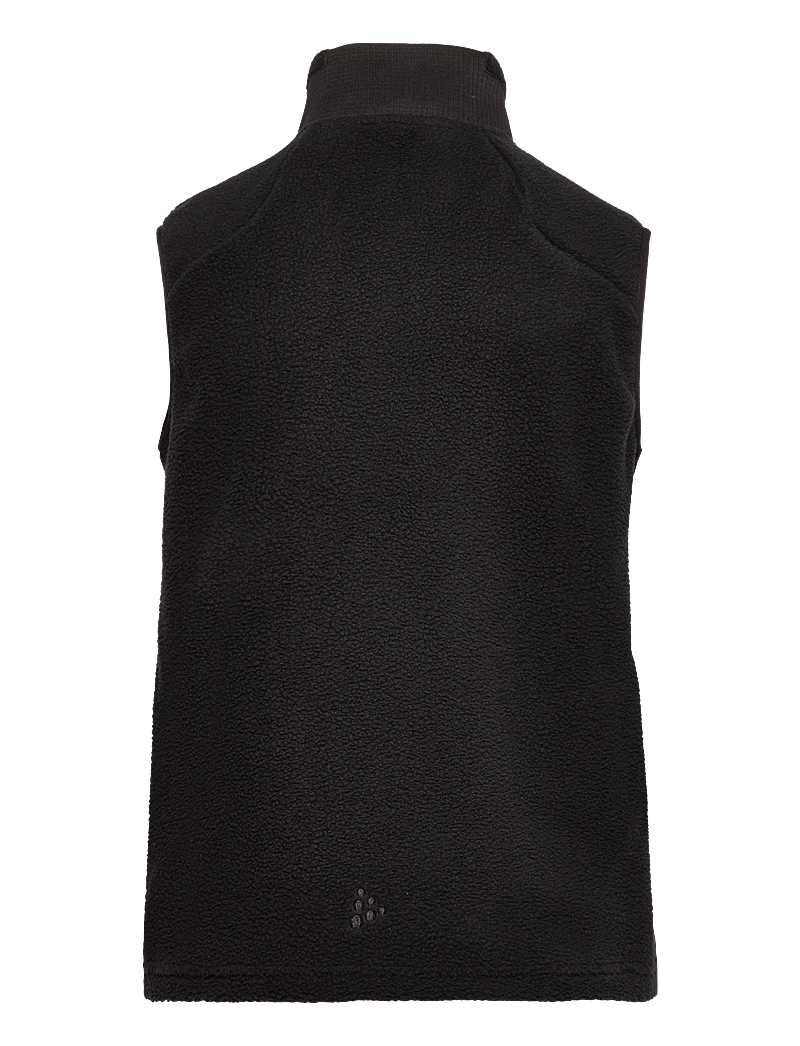 Craft - ADV EXPLORE PILE FLEECE VEST W - ytterkläder - black - 2