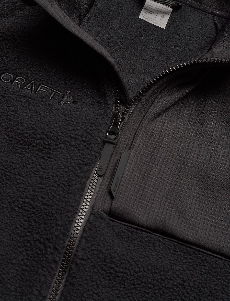 Craft - Adv Explore Pile Fleece Vest W - outdoor - black - 5