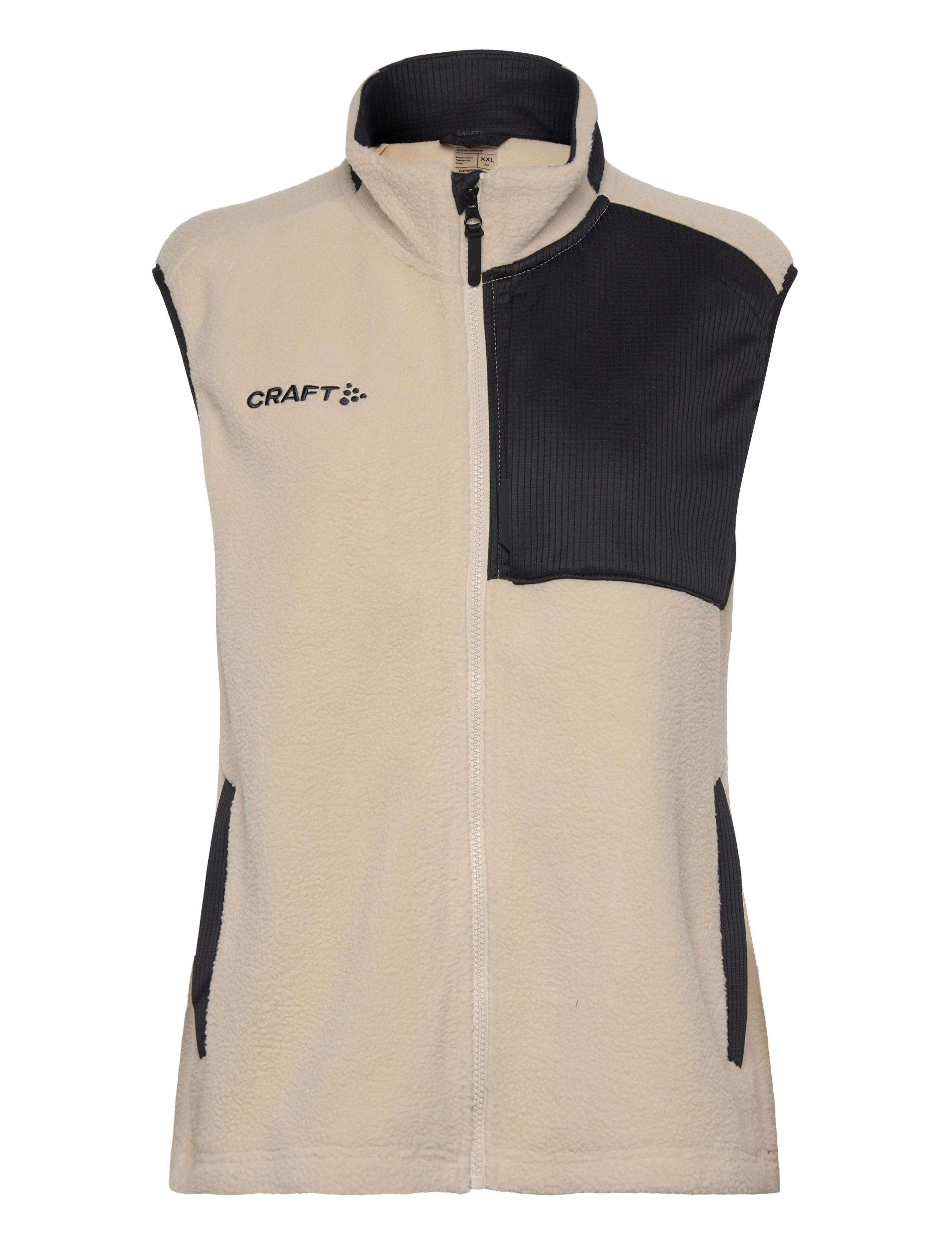 CRAFT Adv Explore Pile Fleece Vest W Beige - XL - Damen