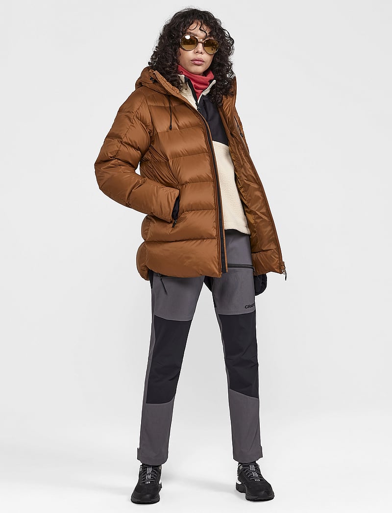 Craft - ADV EXPLORE PILE FLEECE VEST W - Õueriided - ecru-black - 4