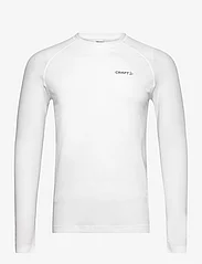 Craft - Adv Cool Intensity LS Tee M - långärmade tröjor - white - 0