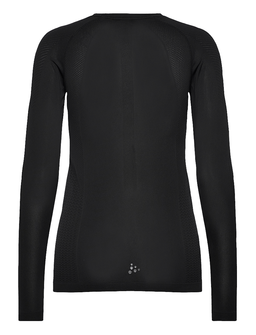 Craft - Adv Cool Intensity Ls W - langærmede t-shirts - black - 2