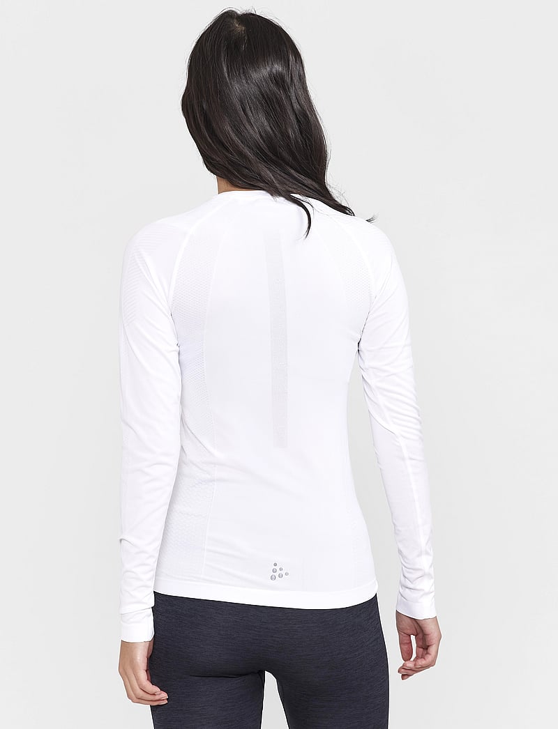 Craft - Adv Cool Intensity Ls W - långärmade tröjor - white - 3