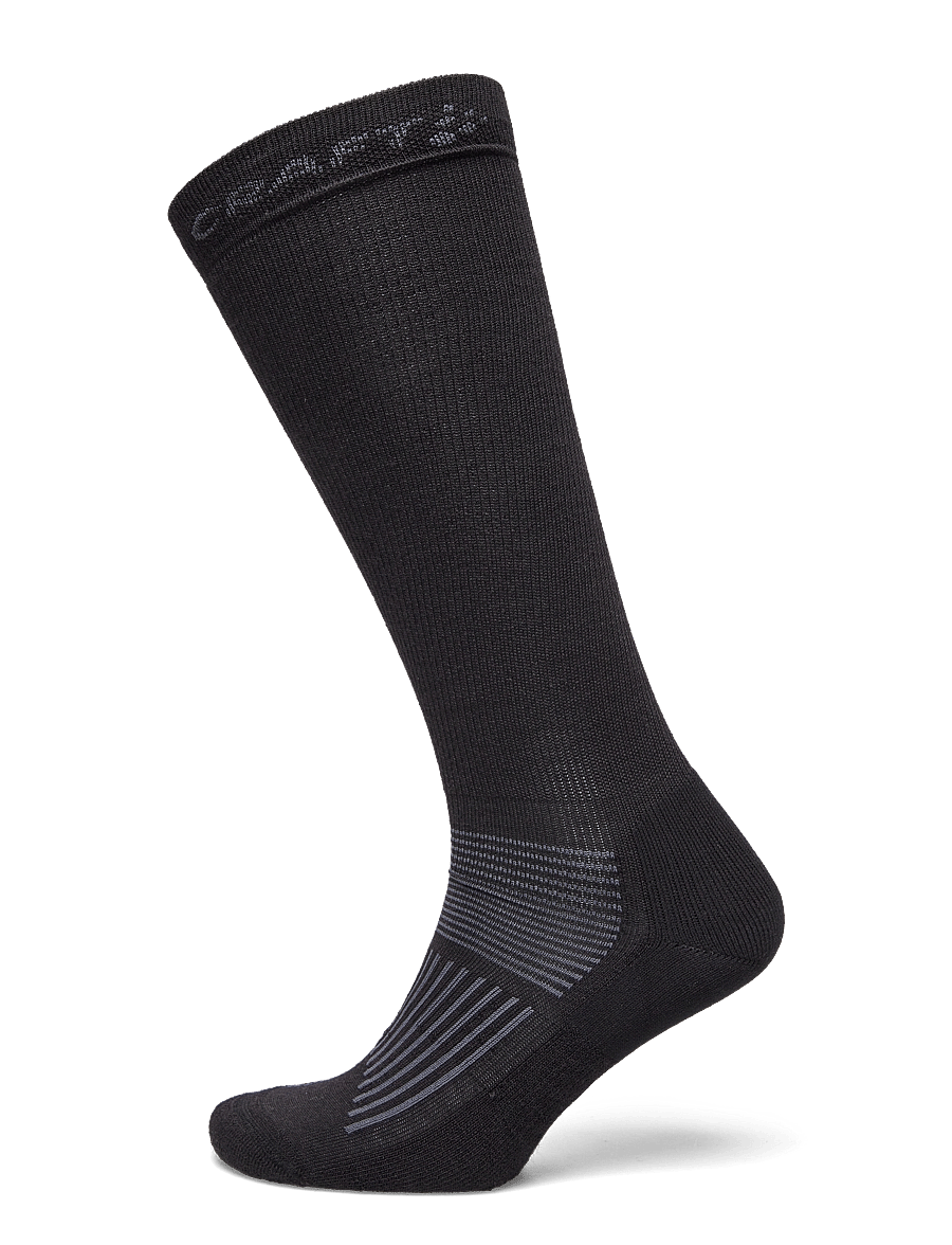 Craft - ADV WOOL COMPRESSION SOCK - spordisokid - black - 0