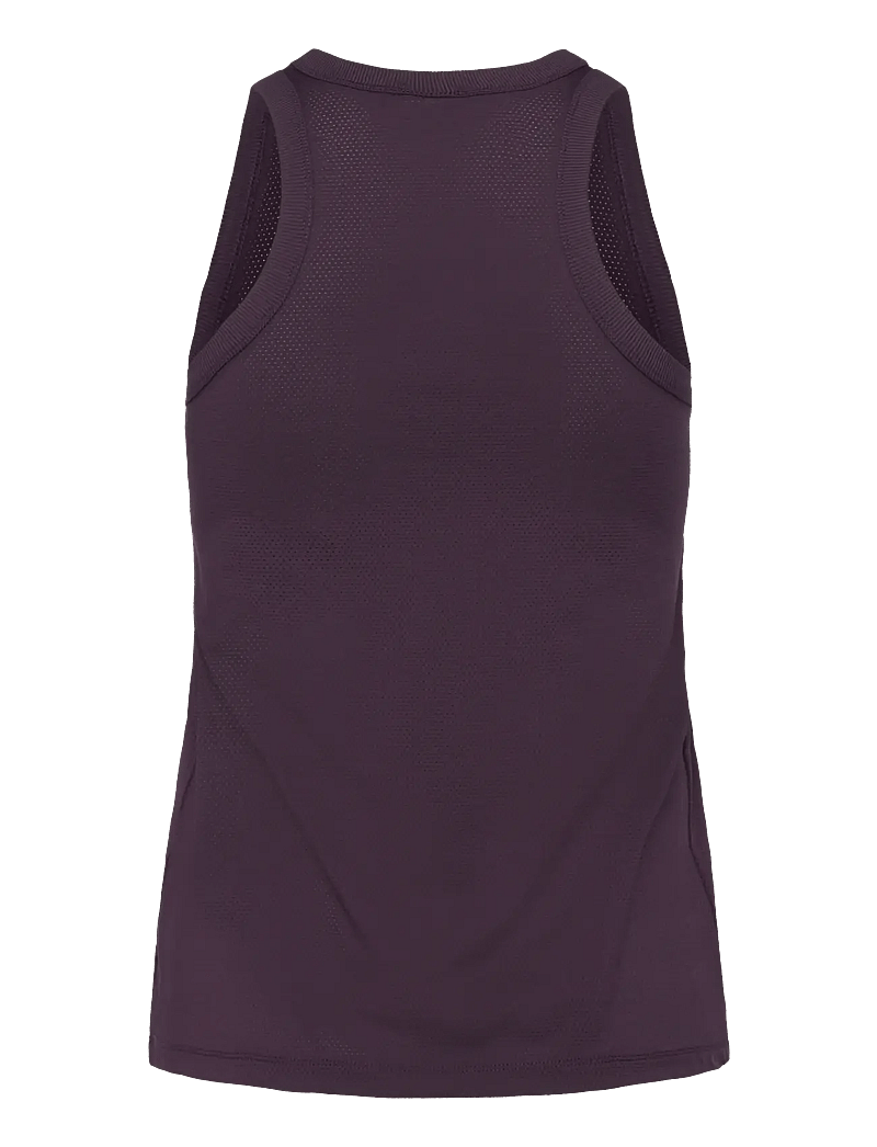 Craft - CORE ESSENCE MESH SINGLET W - Õlapaeltega pluusid - dk plum - 2
