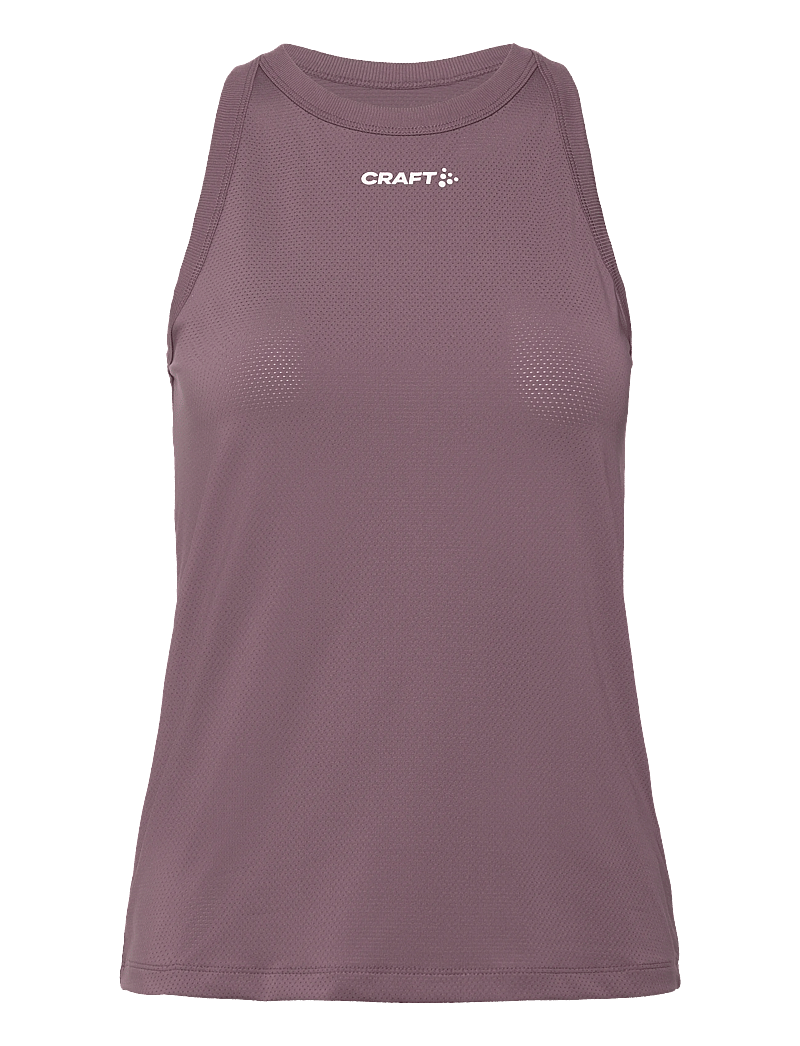 Craft - Essence Mesh Singlet W - Õlapaeltega pluusid - flint - 0