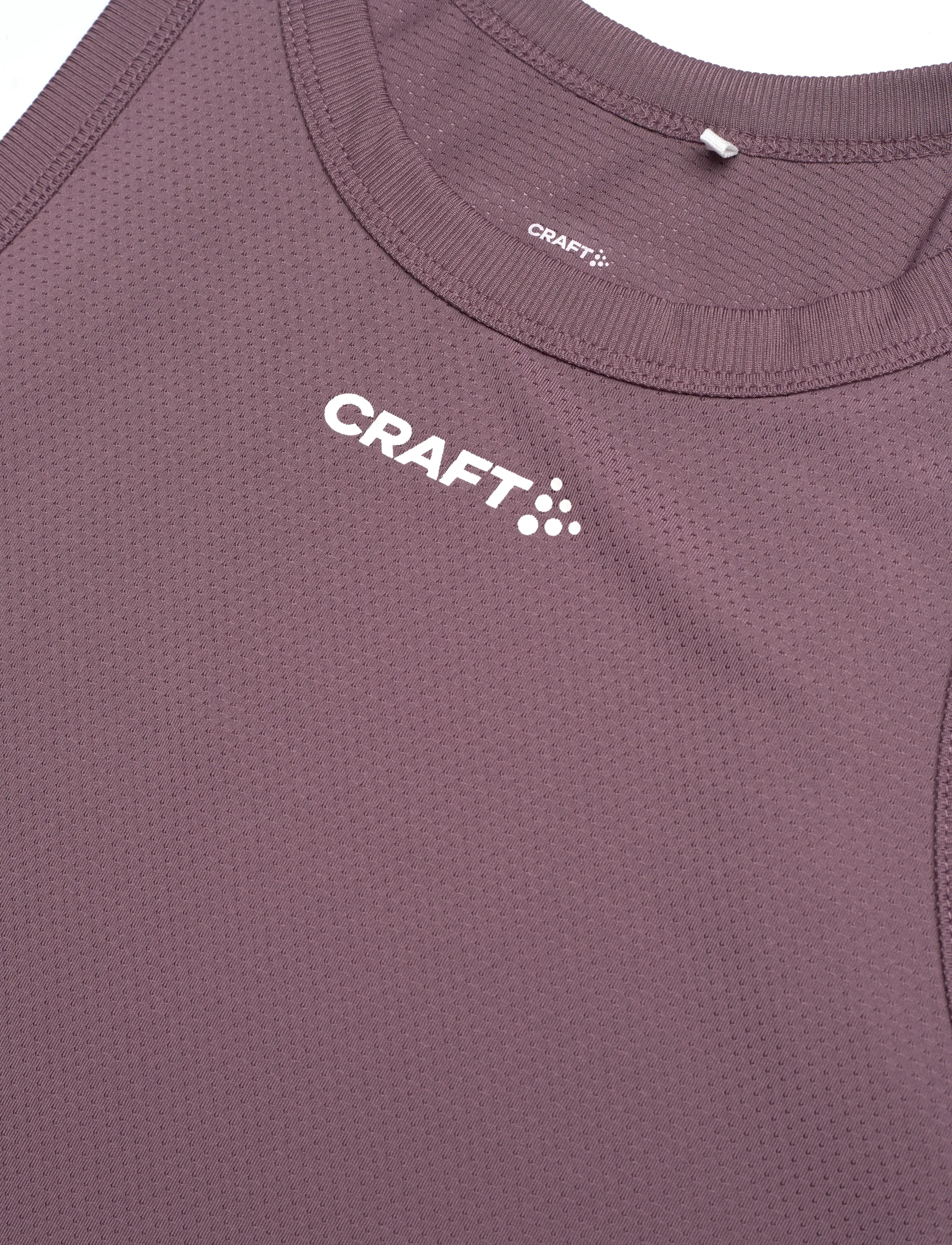 Craft - Essence Mesh Singlet W - Õlapaeltega pluusid - flint - 2