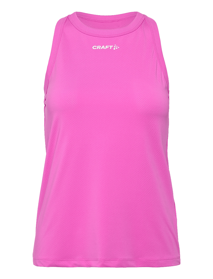 Craft - Essence Mesh Singlet W - tank tops - magenta - 0