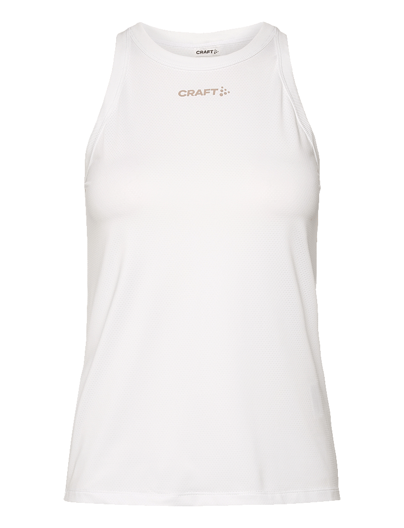 Craft - CORE ESSENCE MESH SINGLET W - tanktops - white - 1