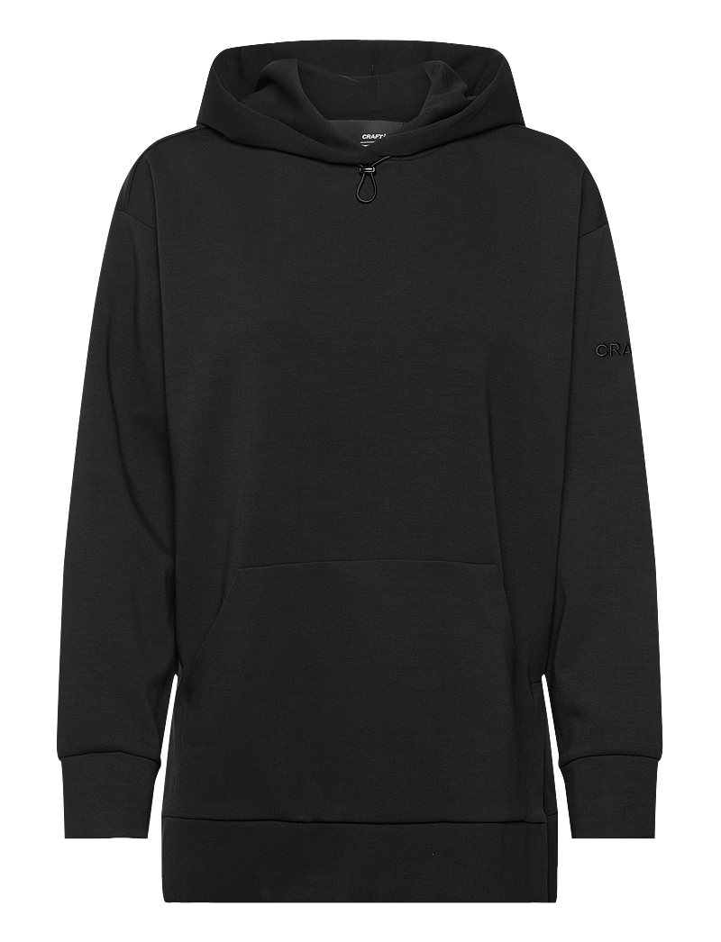 Craft - Adv Join Long Hoodie W - bluzy z kapturem - black - 1