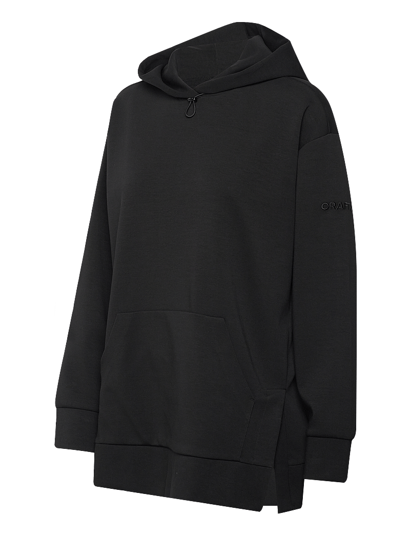 Craft - Adv Join Long Hoodie W - bluzy z kapturem - black - 3