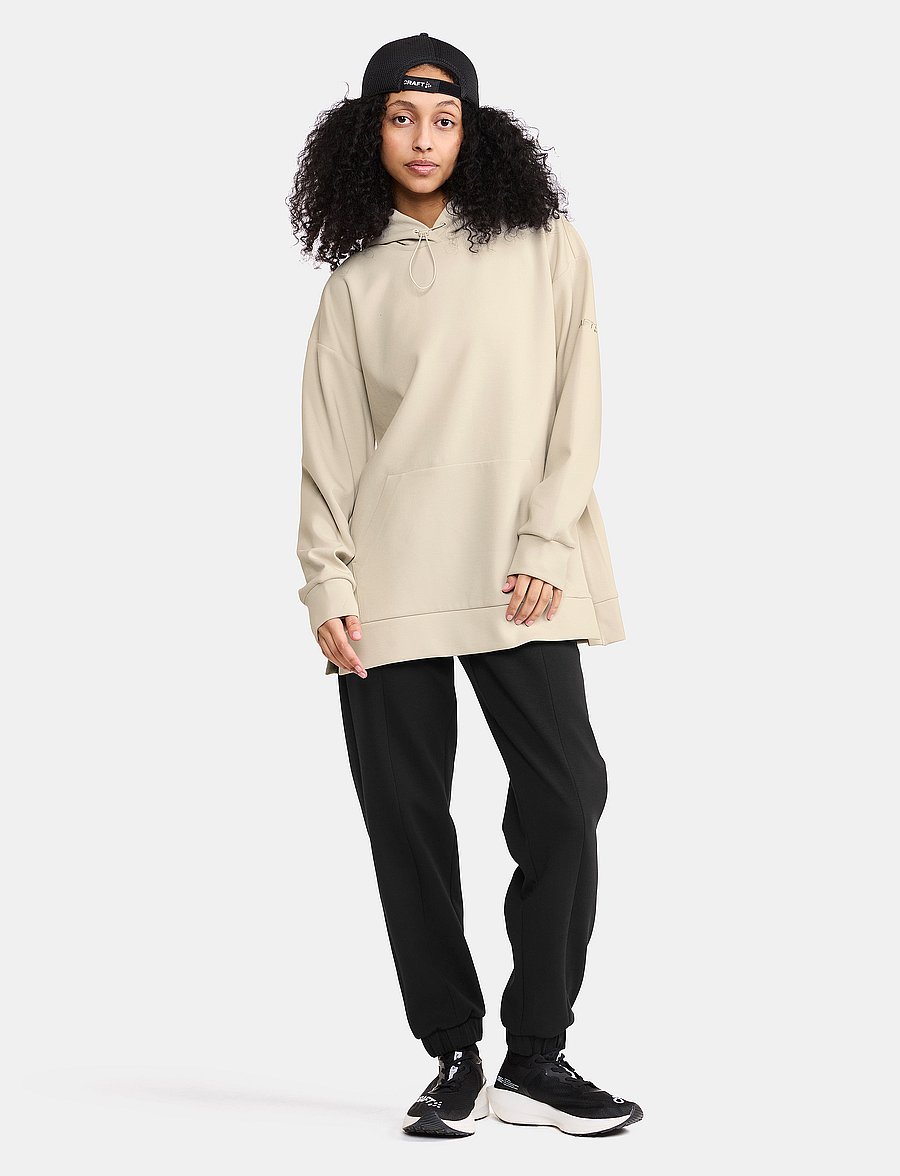 Craft - Adv Join Long Hoodie W - kapuutsiga dressipluusid - plaster - 0